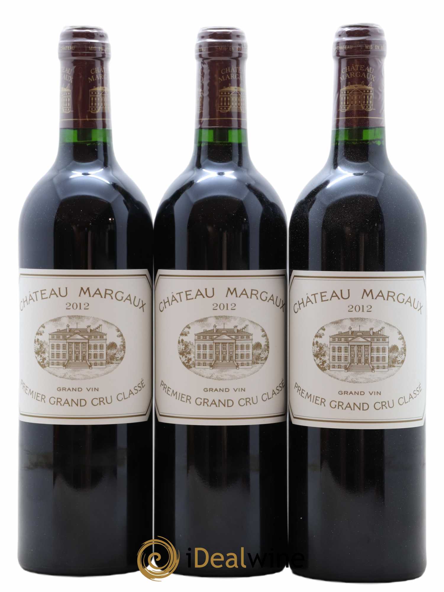 Château Margaux 1er Grand Cru Classé 2012 - Lot de 6 bouteilles - 1