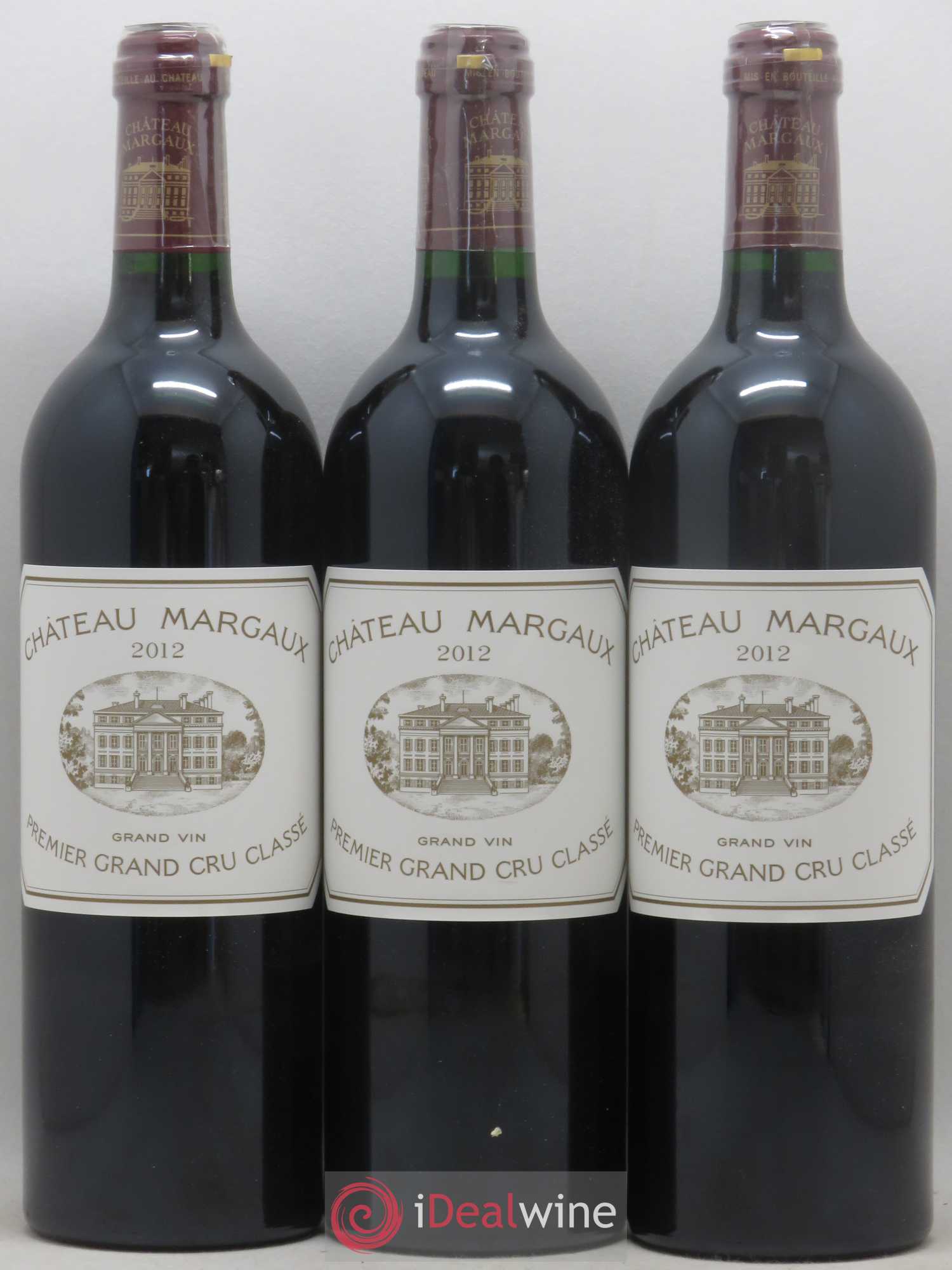 Château Margaux 1er Grand Cru Classé 2012 - Lot de 6 bouteilles - 1