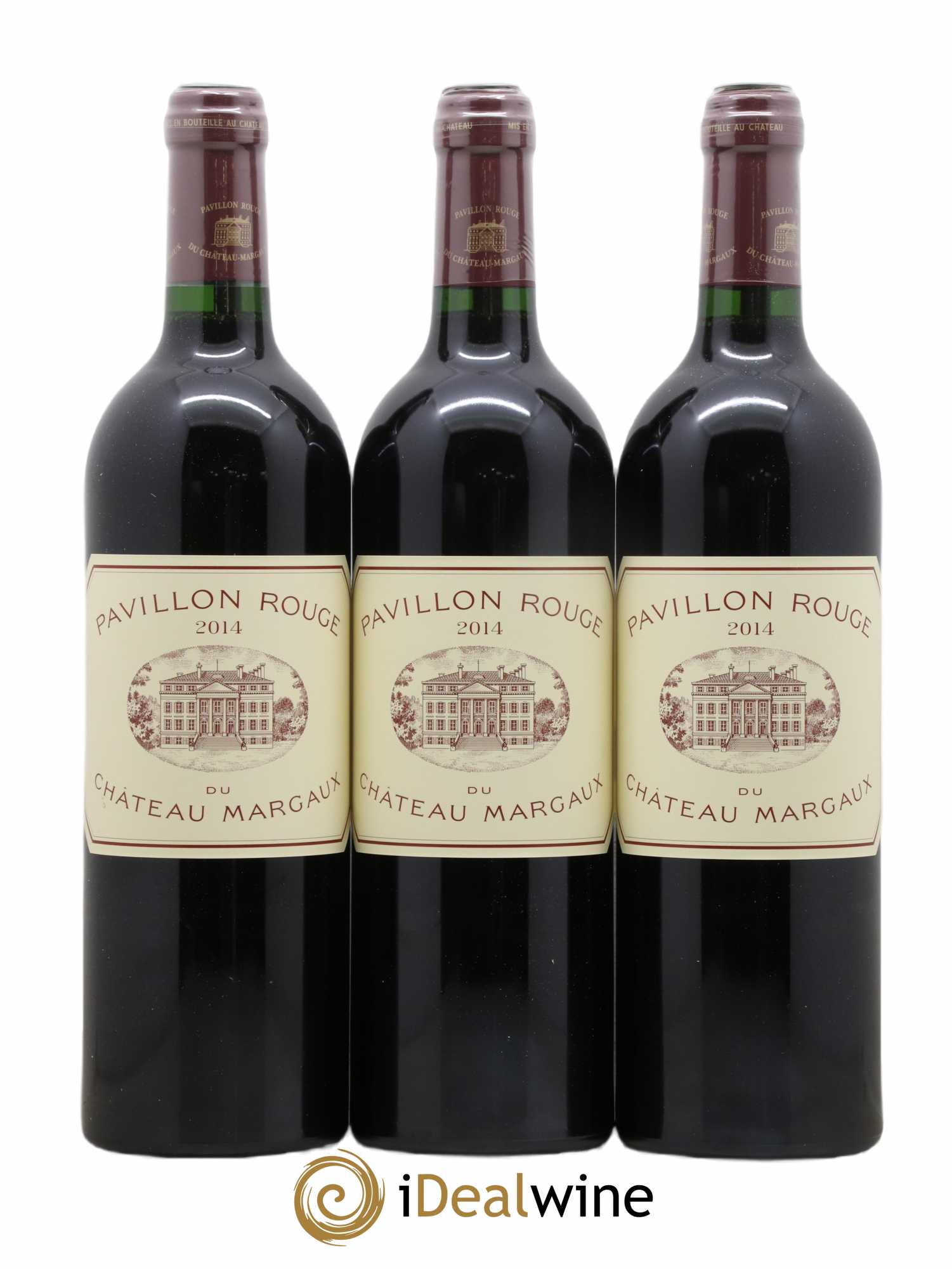 Pavillon Rouge du Château Margaux Second Vin 2014 - Lot de 3 bouteilles - 0