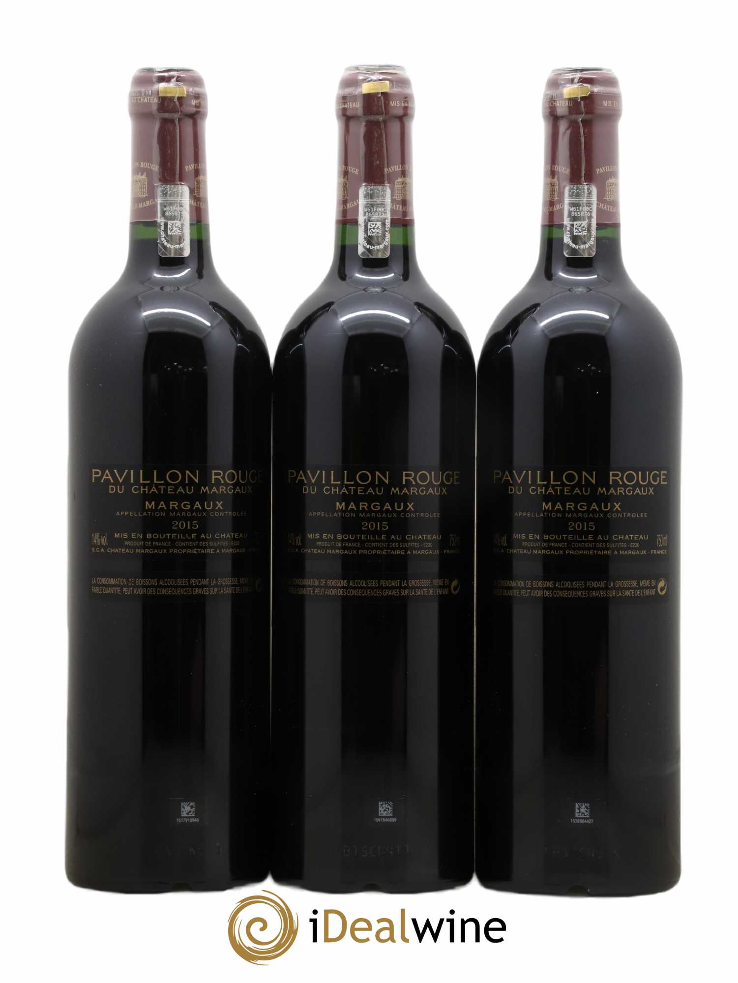 Pavillon Rouge du Château Margaux Second Vin 2015 - Lot de 6 bouteilles - 4