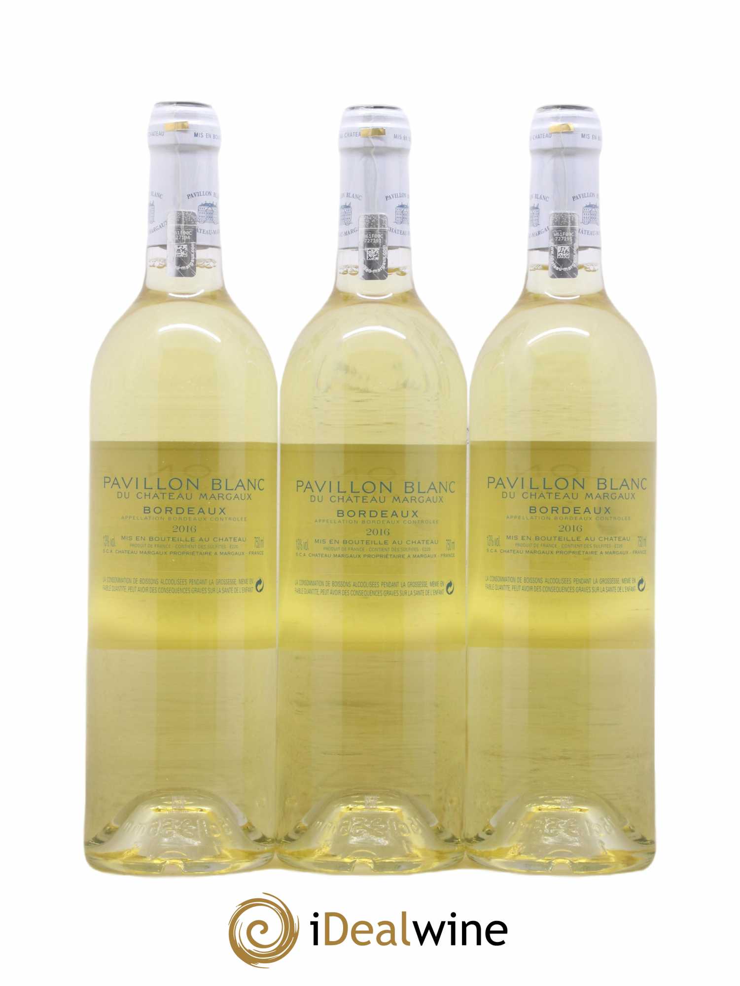 Pavillon Blanc du Château Margaux 2016 - Lot de 6 bouteilles - 2