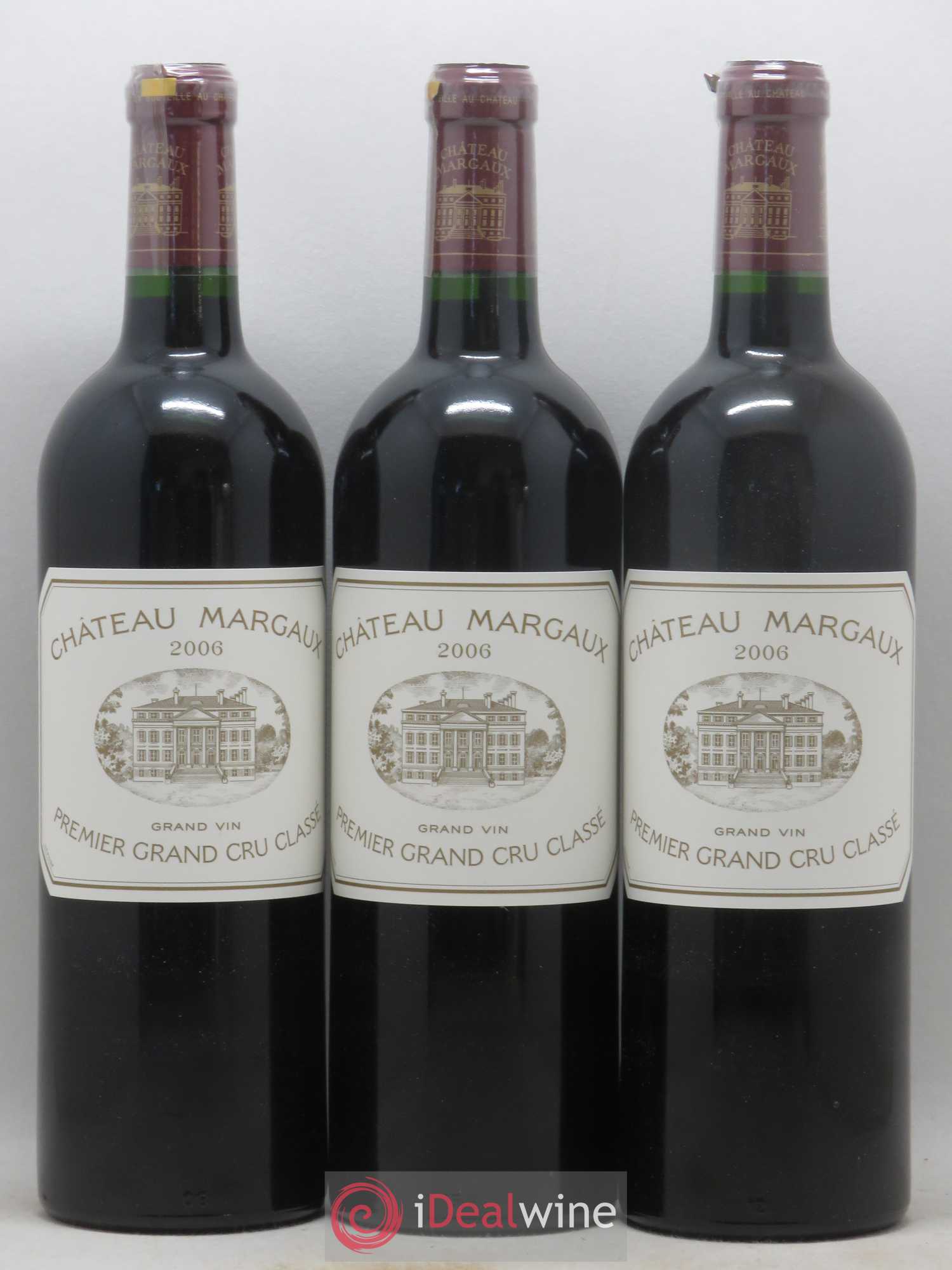 Château Margaux 1er Grand Cru Classé 2006 - Lot de 6 bouteilles - 1