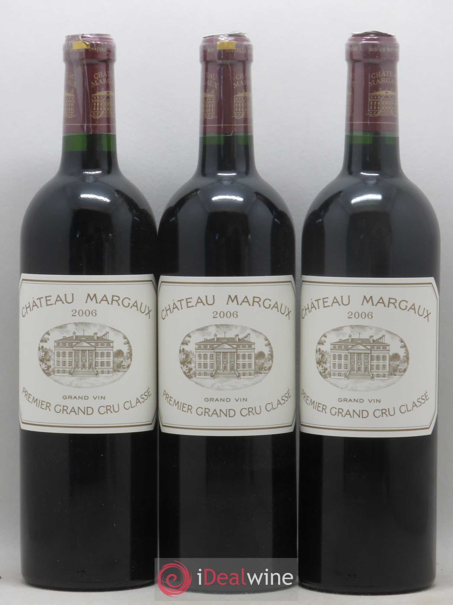 Château Margaux 1er Grand Cru Classé 2006 - Lot de 6 bouteilles - 3