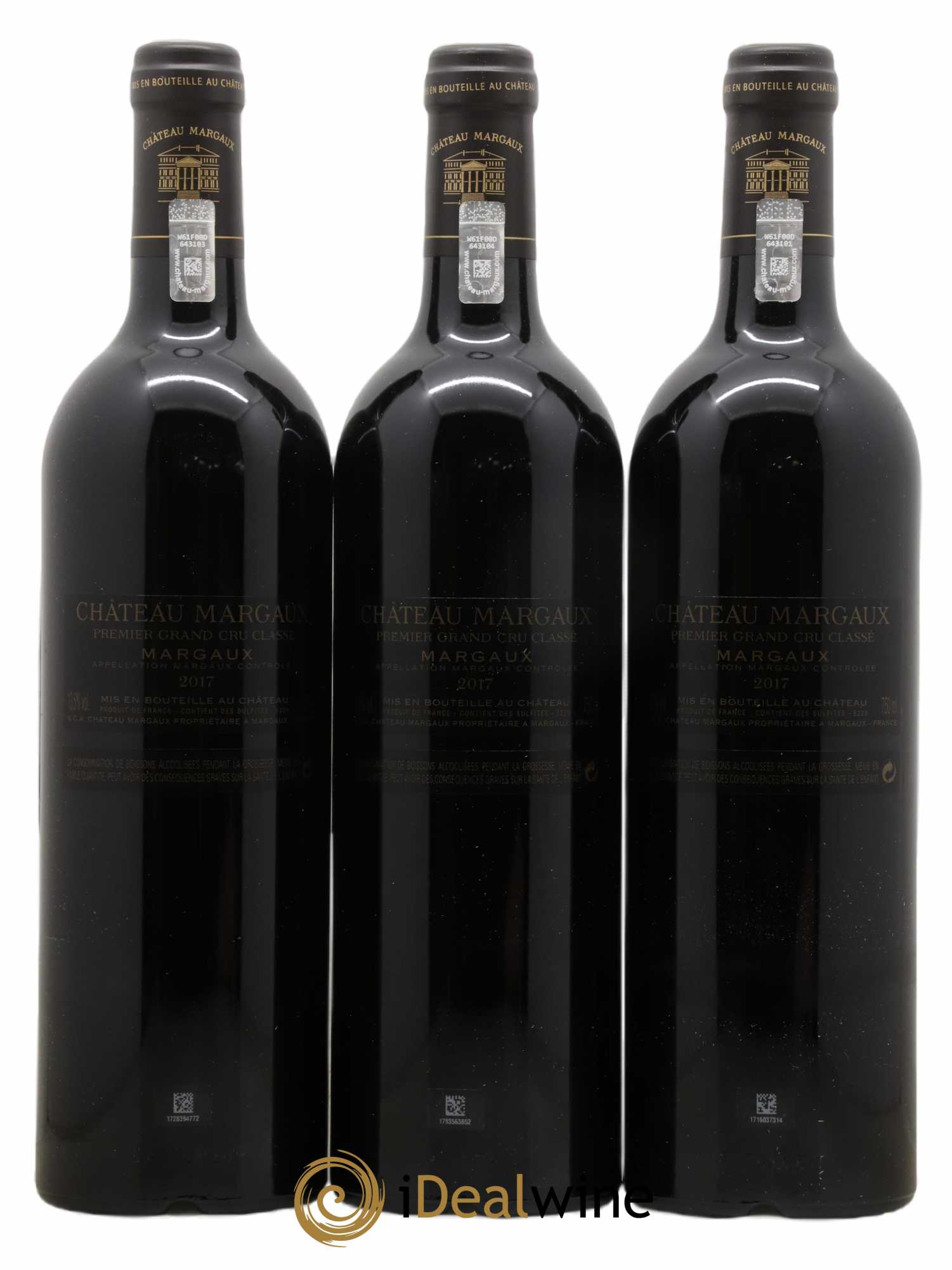 Château Margaux 1er Grand Cru Classé 2017 - Lot de 6 bouteilles - 2