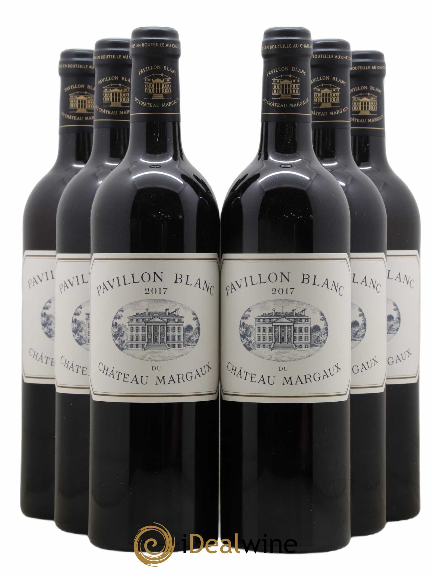 Pavillon Blanc du Château Margaux 2017 - Lot de 6 bouteilles - 0