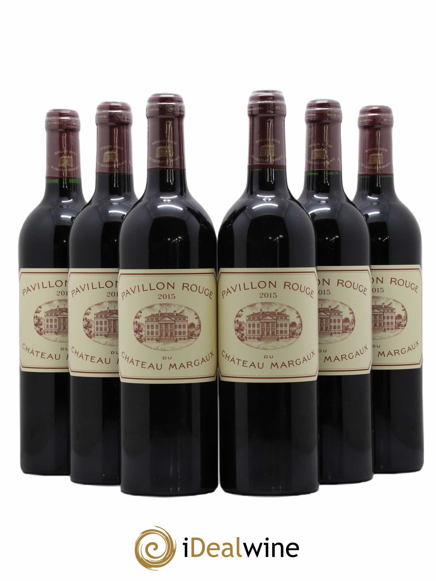 Pavillon Rouge du Château Margaux Second Vin 2015 - Lot de 6 bouteilles - 0