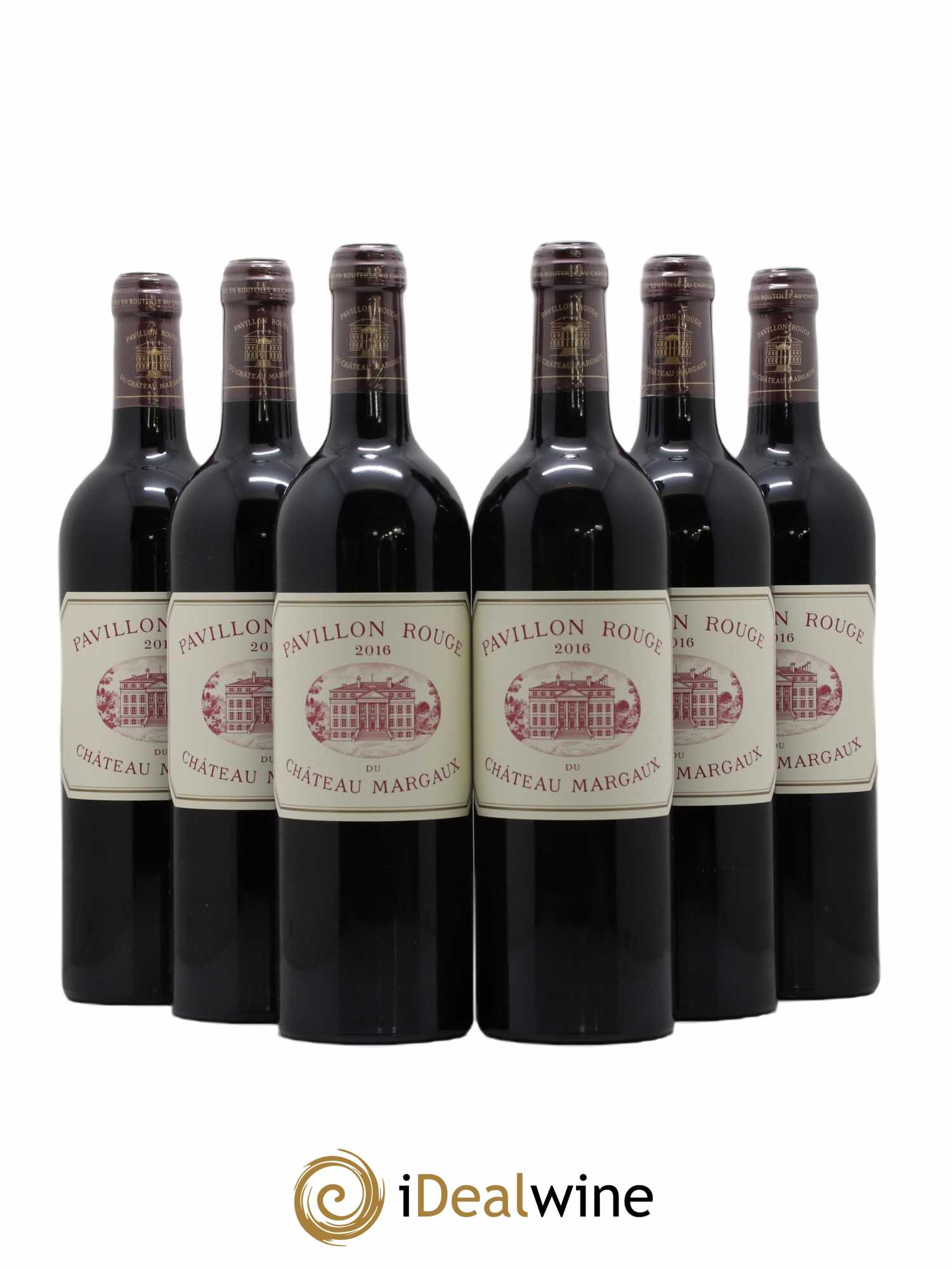 Pavillon Rouge du Château Margaux Second Vin 2016 - Lot de 6 bouteilles - 0