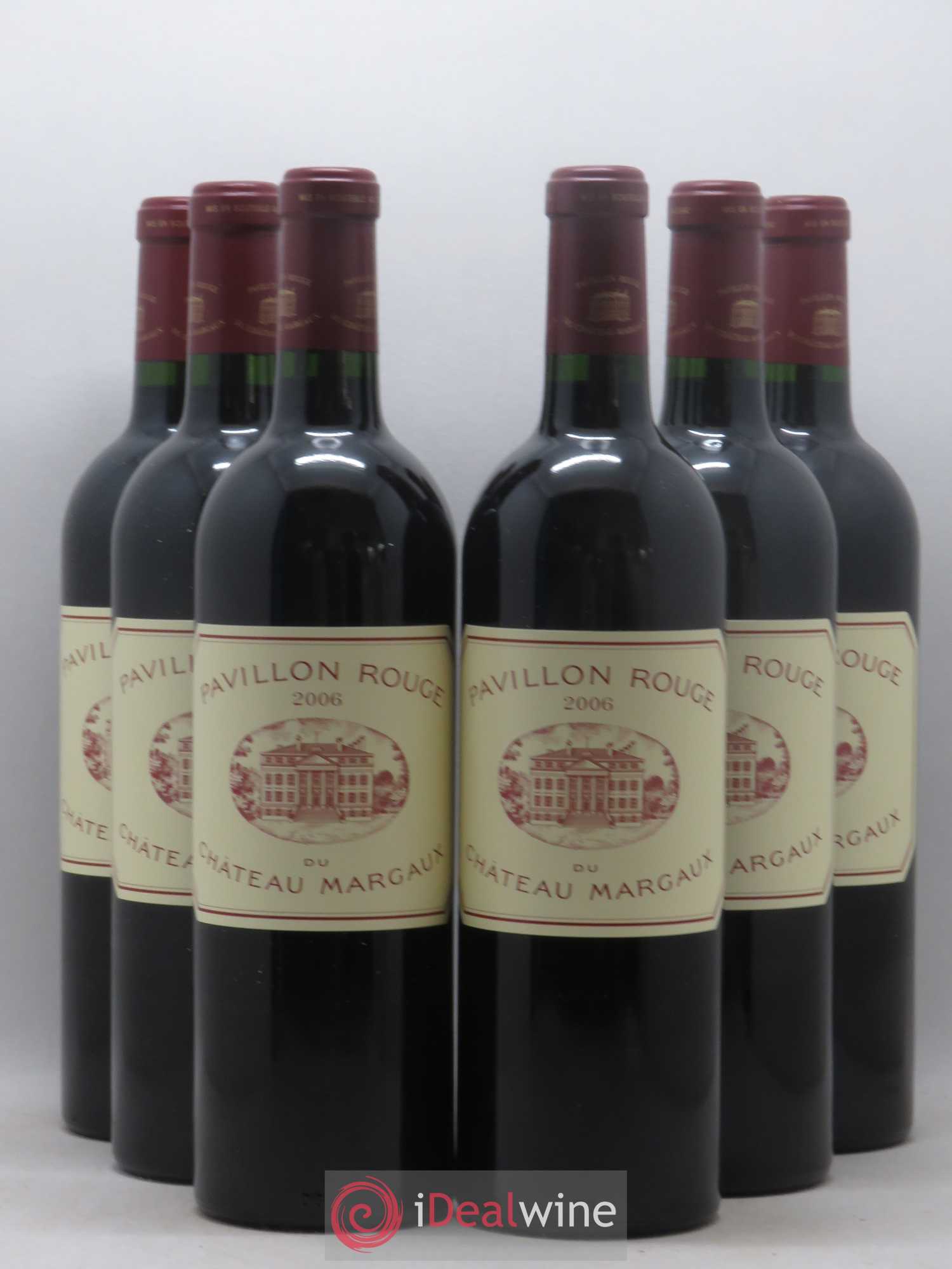 Pavillon Rouge du Château Margaux Second Vin 2006 - Lot de 6 bouteilles - 0