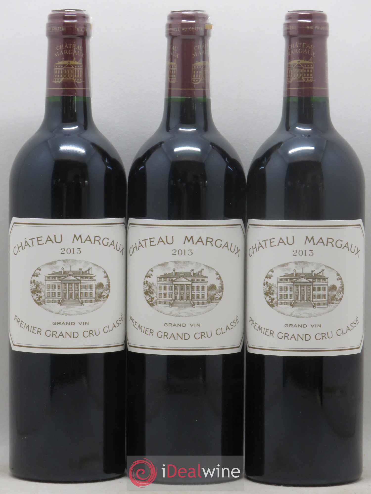 Château Margaux 1er Grand Cru Classé 2013 - Lot de 6 bouteilles - 1