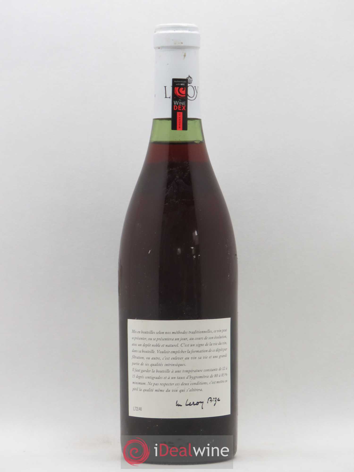 Savigny-lès-Beaune 1er Cru Les Narbantons Leroy (Domaine) 1972 - Lot de 1 bouteille - 1