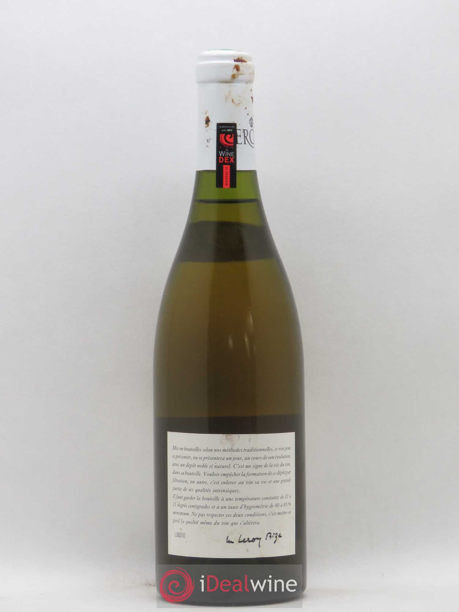 Chassagne-Montrachet 1er Cru Les Chenevottes Leroy SA 1988 - Posten von 1 Flasche - 1