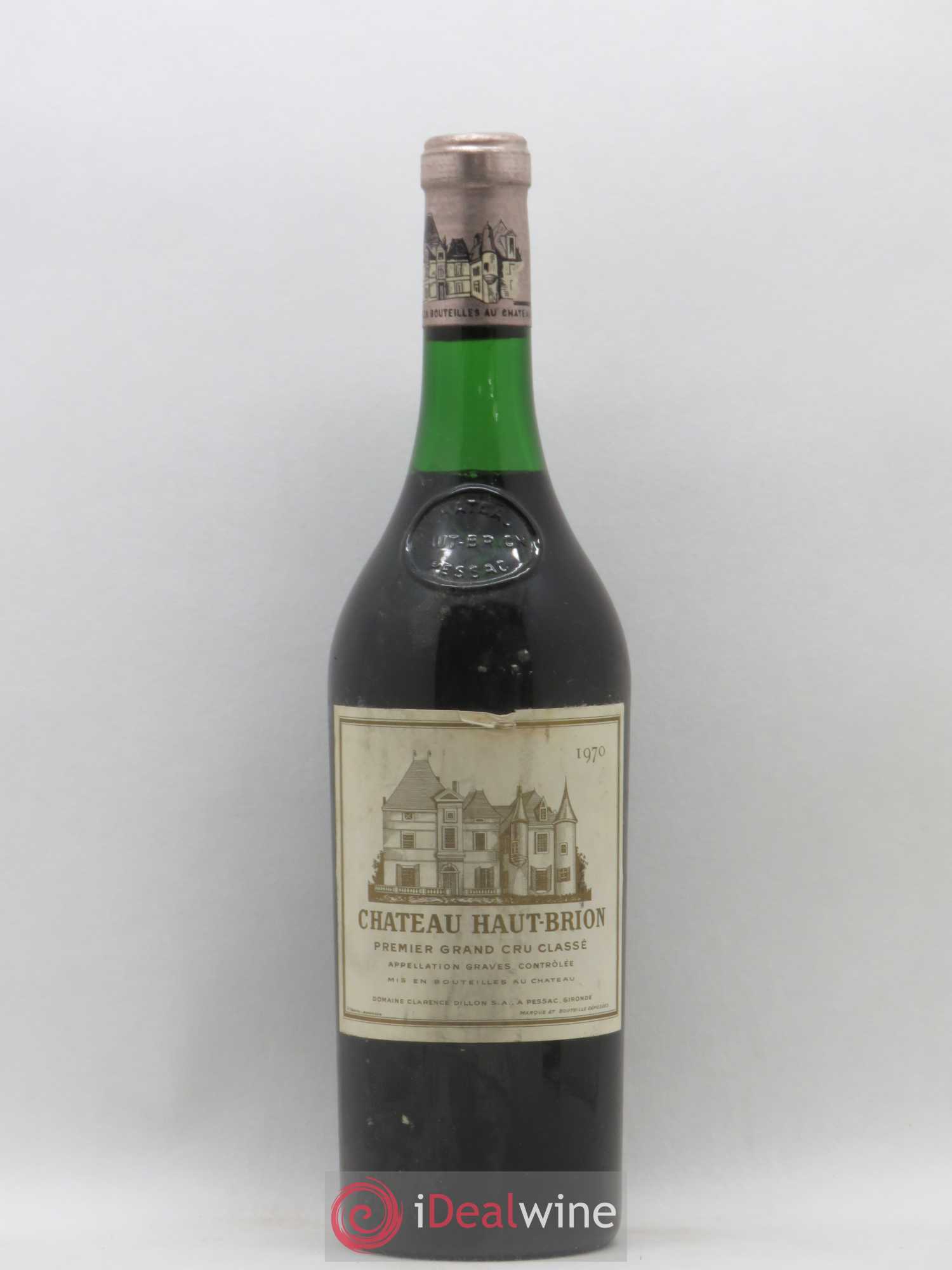 Château Haut Brion 1er Grand Cru Classé 1970 - Lot de 1 bouteille - 0
