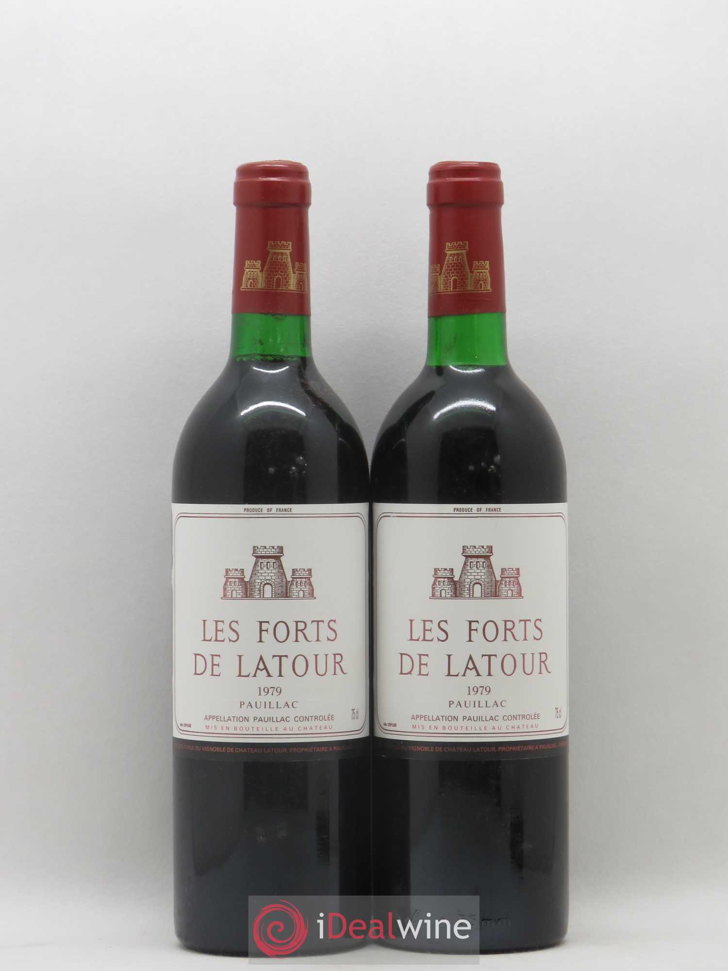 Les Forts de Latour Second Vin 1979 - Lot de 2 bouteilles - 0
