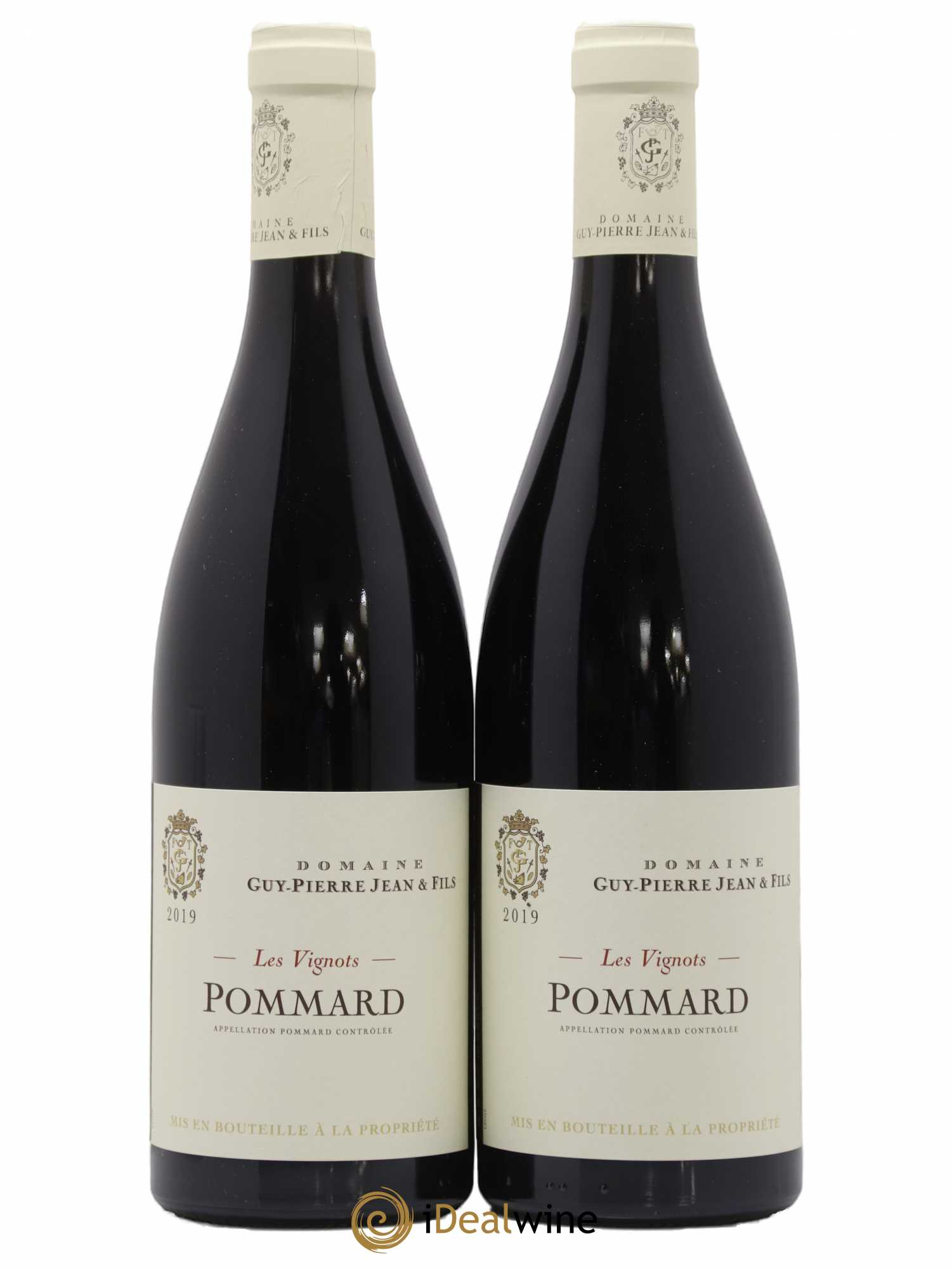 Pommard Les Vignots Domaine Guy Pierre Jean et Fils 2019 - Posten von 2 Flaschen - 0