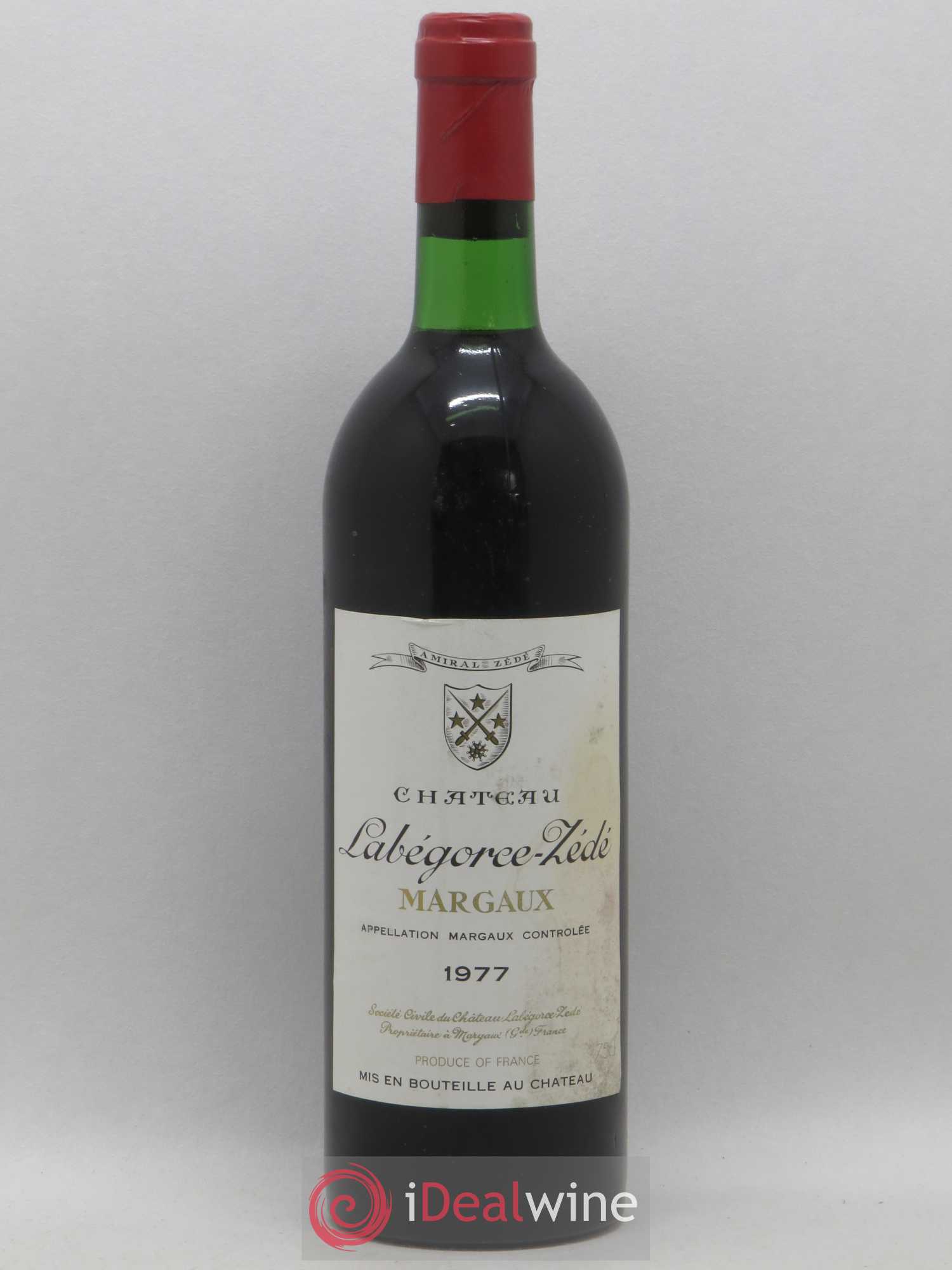 Château Labegorce Zédé Cru Bourgeois (sans prix de réserve) 1977 - Lot de 1 bouteille - 0