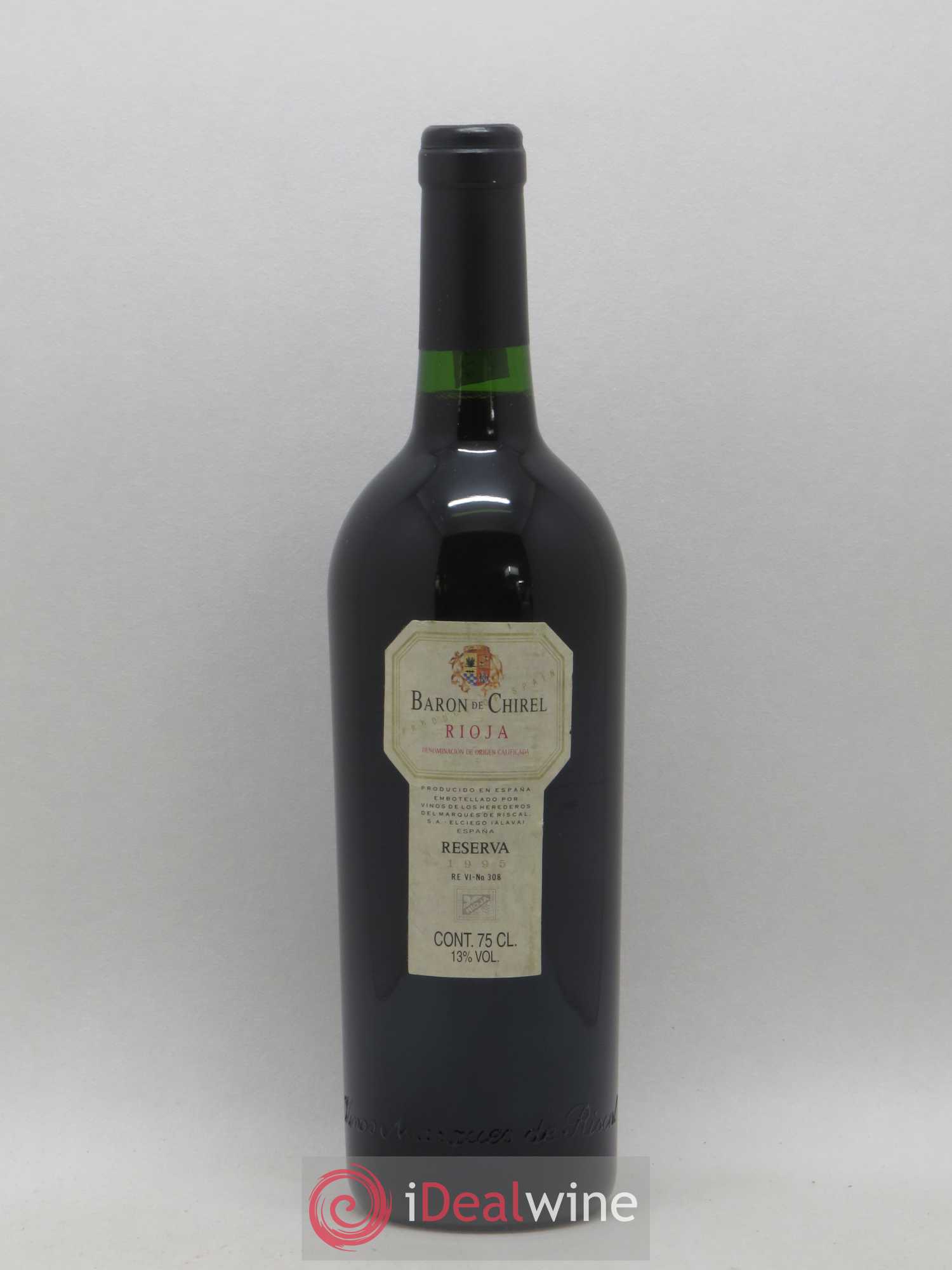 Rioja DOCA Baron de Chirel 1995 - Lot de 1 bouteille - 0
