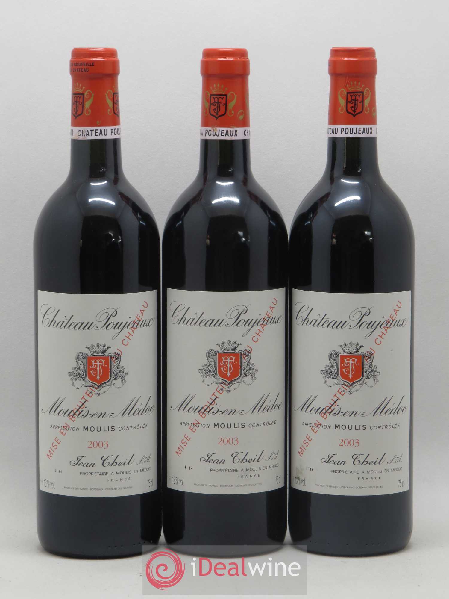 Château Poujeaux 2003 - Lot de 12 bouteilles - 4