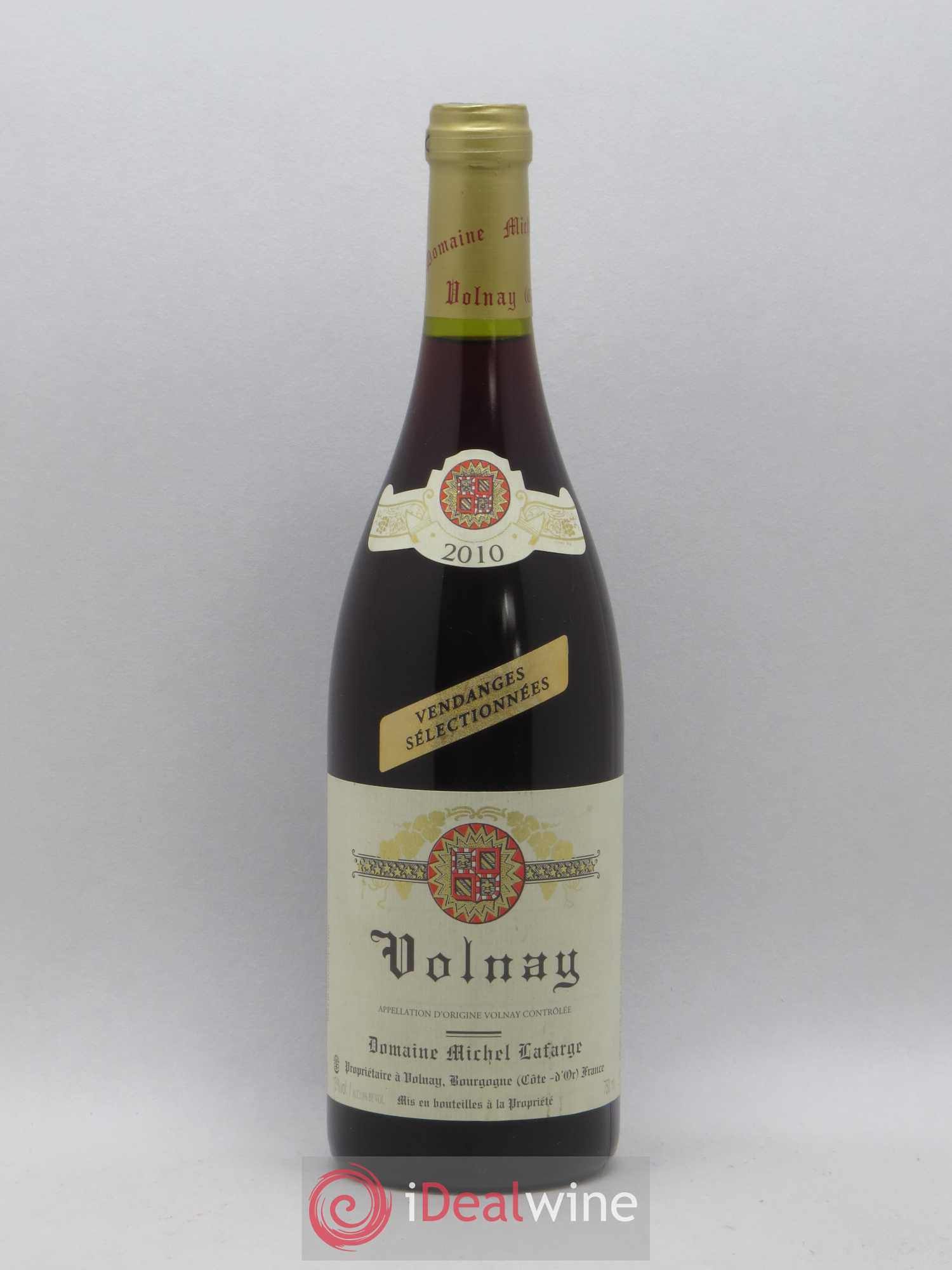 Volnay Vendanges sélectionnées Lafarge (Domaine) 2010 - Lot de 1 bouteille - 0