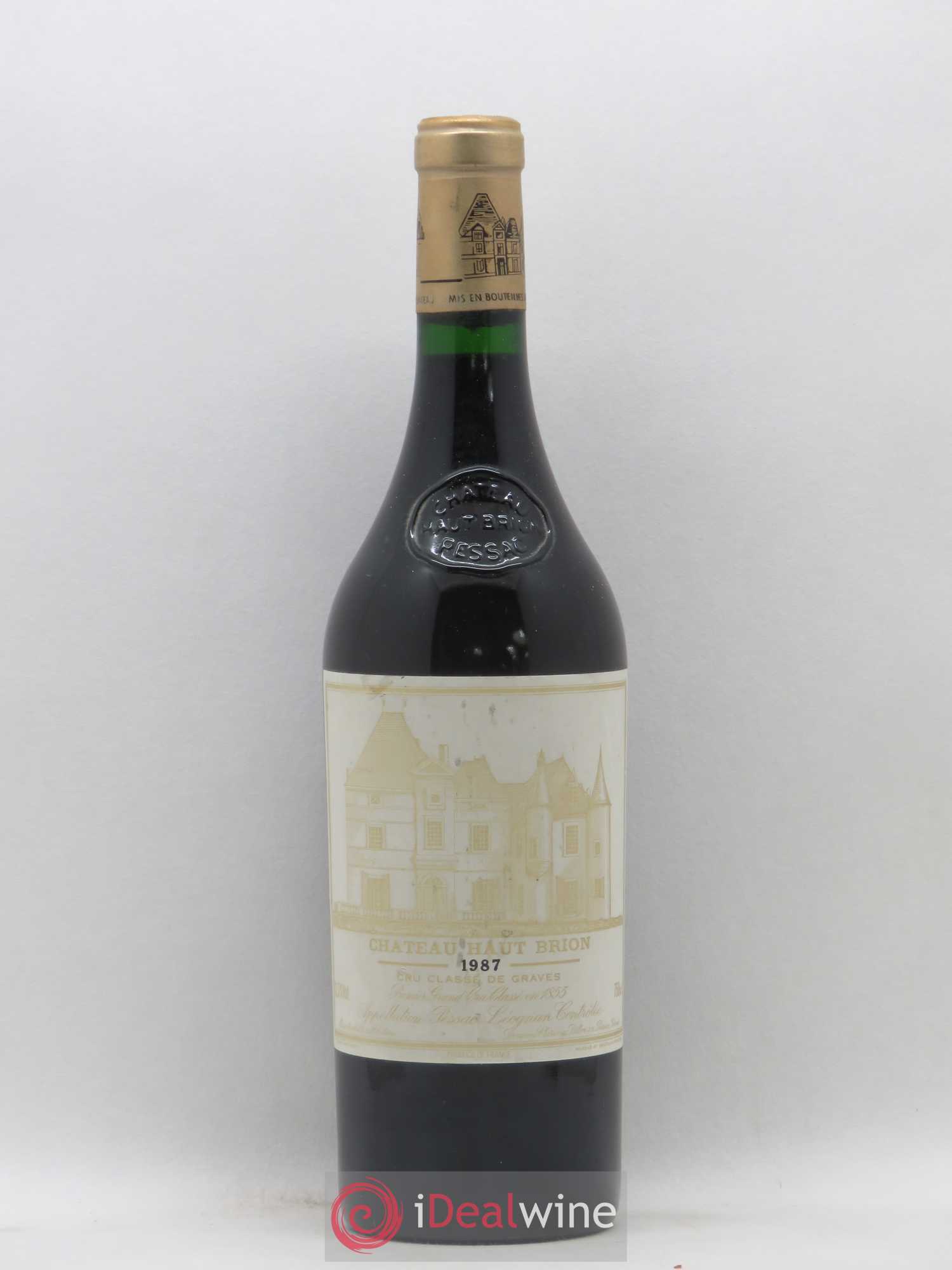 Château Haut Brion 1er Grand Cru Classé 1987 - Lot de 1 bouteille - 0