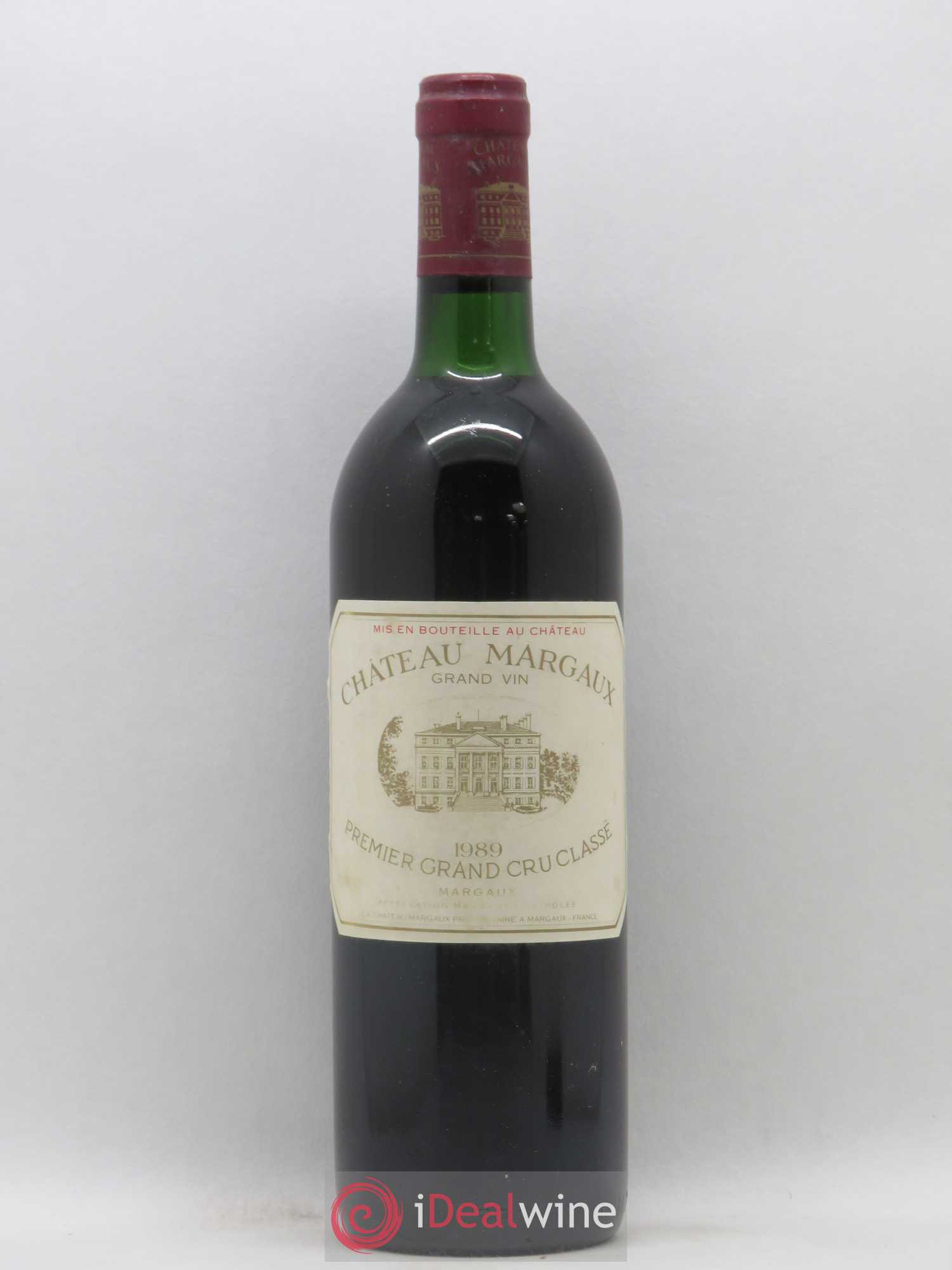 Château Margaux 1er Grand Cru Classé 1989 - Lot de 1 bouteille - 0