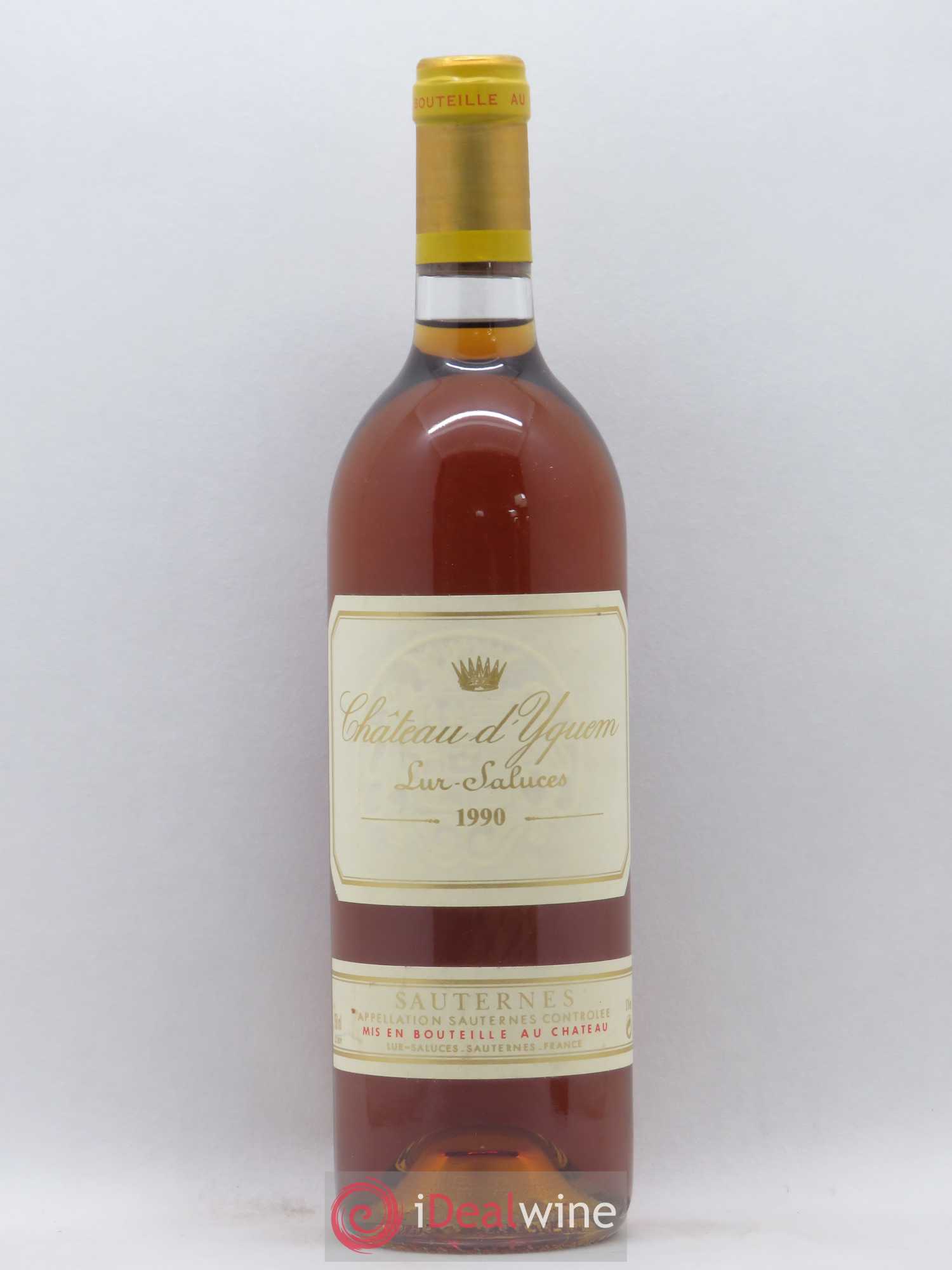 Château d' Yquem 1er Cru Classé Supérieur 1990 - Lotto di 1 bottiglia - 0