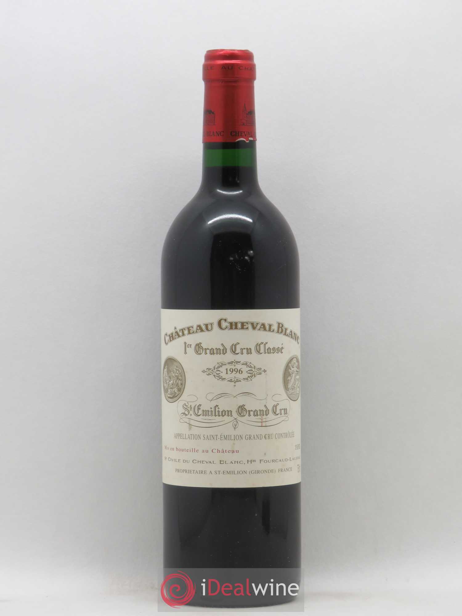 Château Cheval Blanc 1er Grand Cru Classé A 1996 - Lot de 1 bouteille - 0