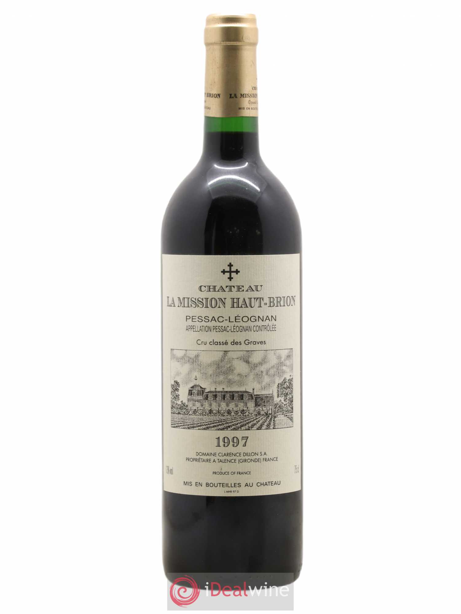 Château la Mission Haut-Brion Cru Classé de Graves 1997 - Lot de 1 bouteille - 0