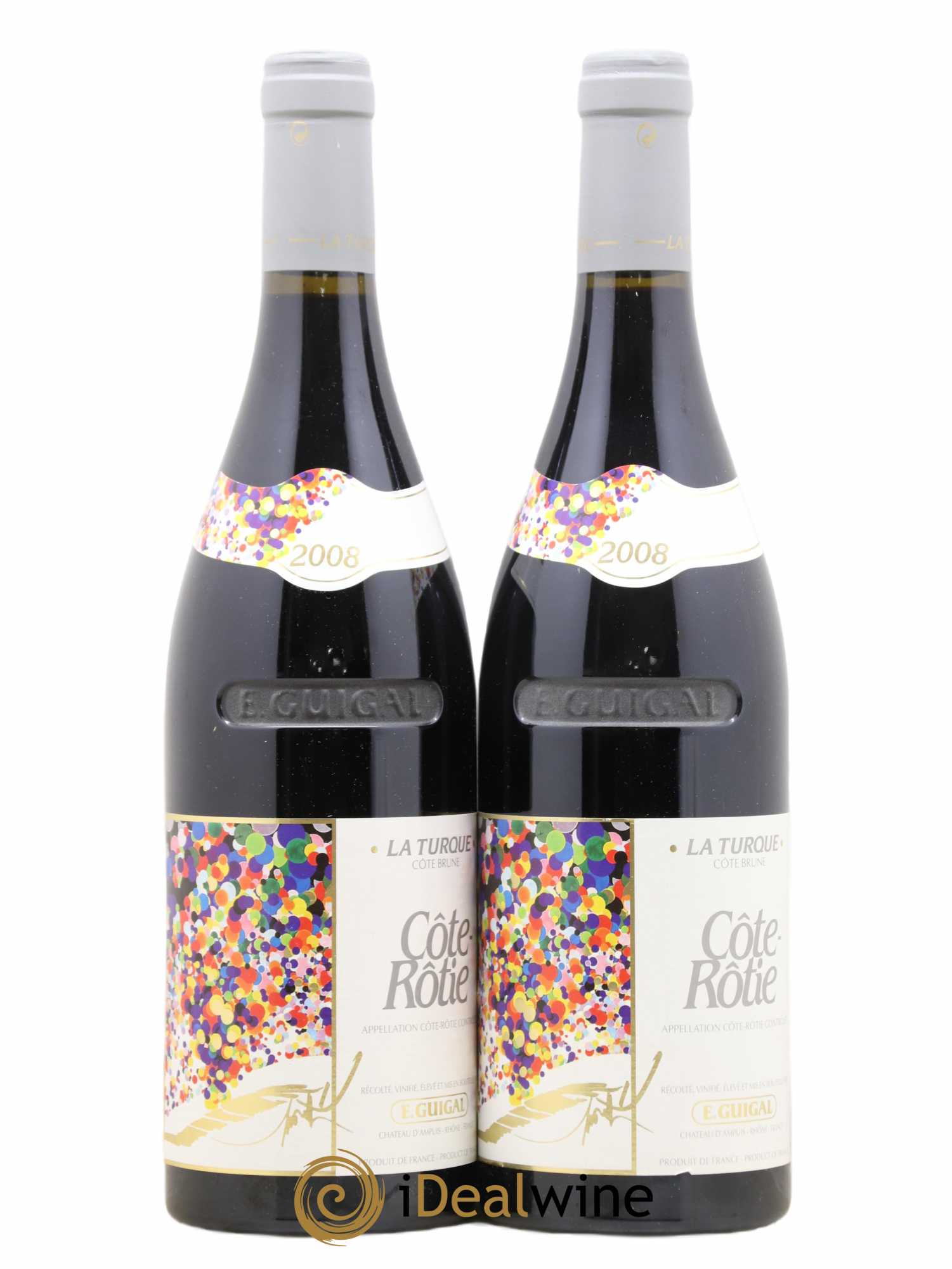 Côte-Rôtie La Turque Guigal 2008 - Lot de 2 bouteilles - 0