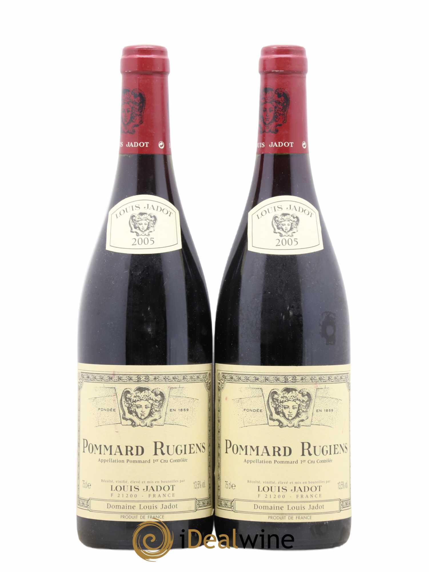 Pommard 1er Cru Les Rugiens Maison Louis Jadot 2005 - Lot de 2 bouteilles - 0