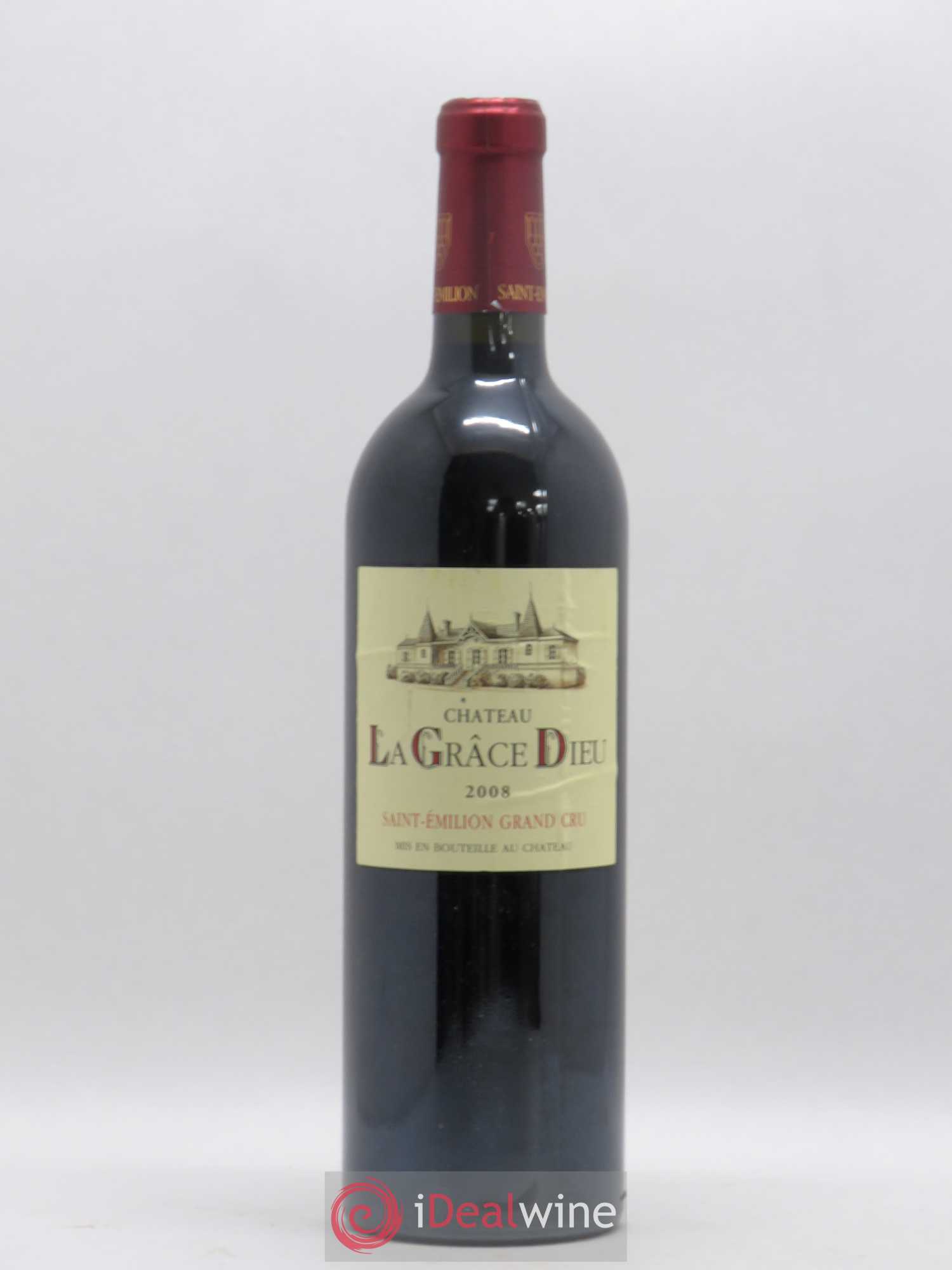 Château la Grâce Dieu 2008 - Lot de 1 bouteille - 0