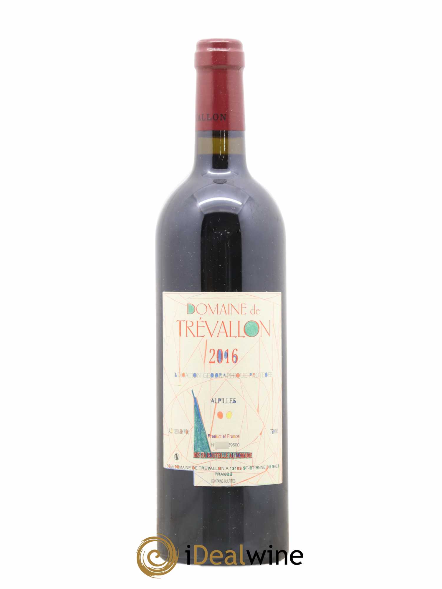 Alpilles Trévallon (Domaine de) Eloi Dürrbach 2016 - Lot de 1 bouteille - 0