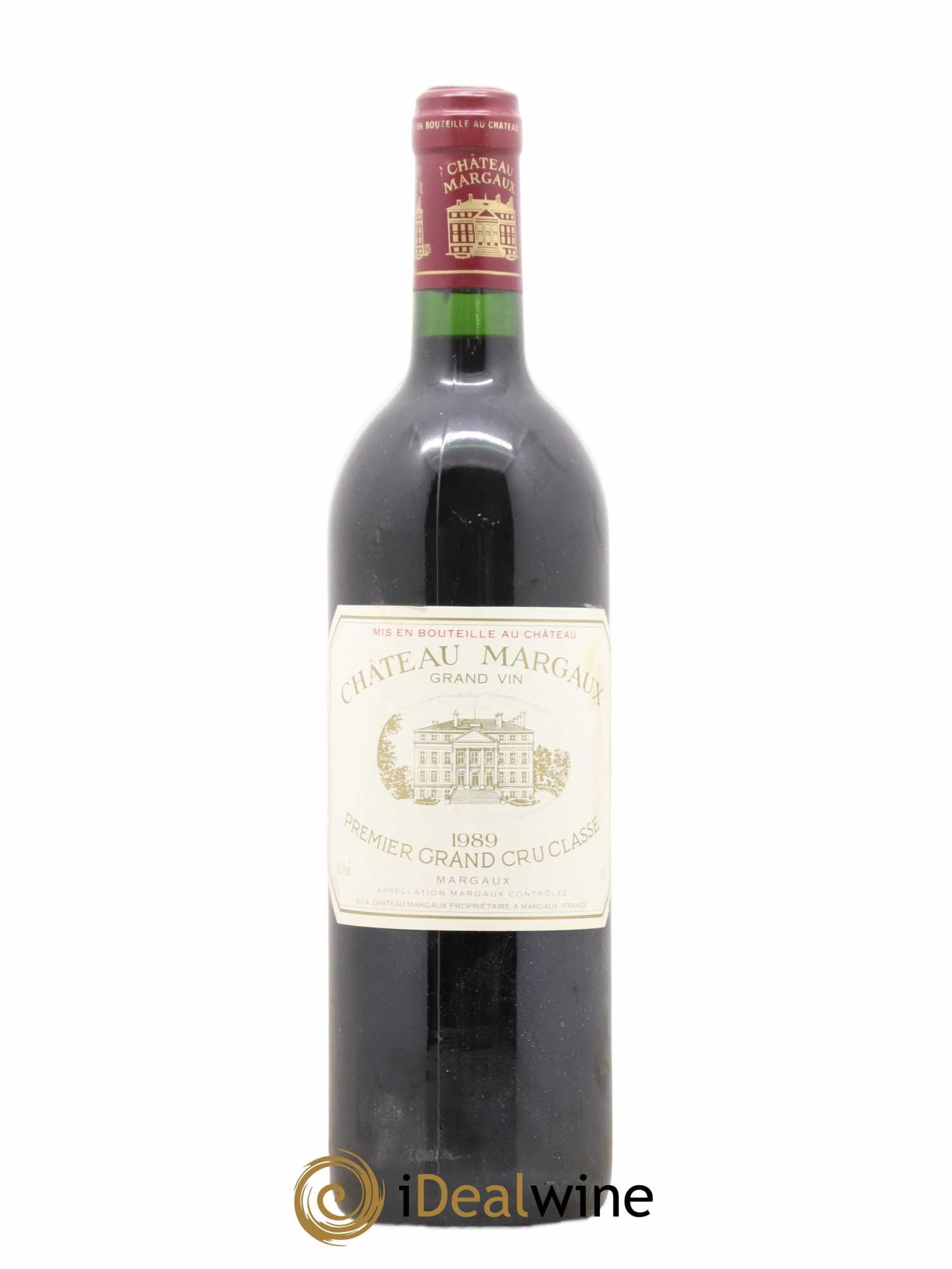 Château Margaux 1er Grand Cru Classé 1989 - Lot de 1 bouteille - 0