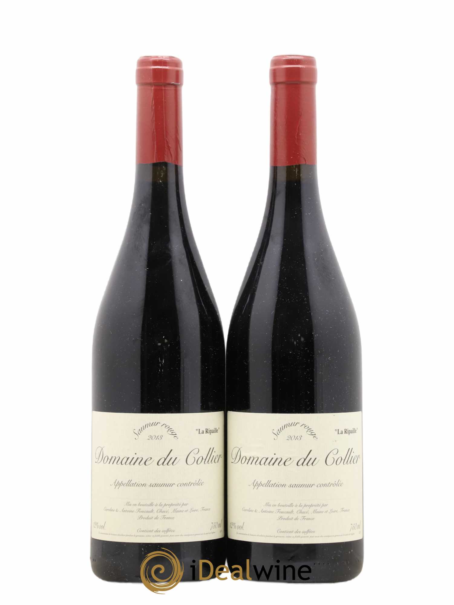 Saumur La Ripaille Domaine du Collier 2013 - Lot de 2 bouteilles - 0