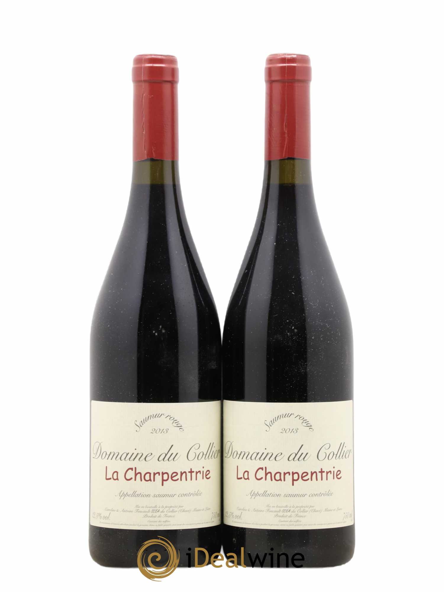 Saumur La Charpentrie Domaine du Collier 2013 - Lot de 2 bouteilles - 0
