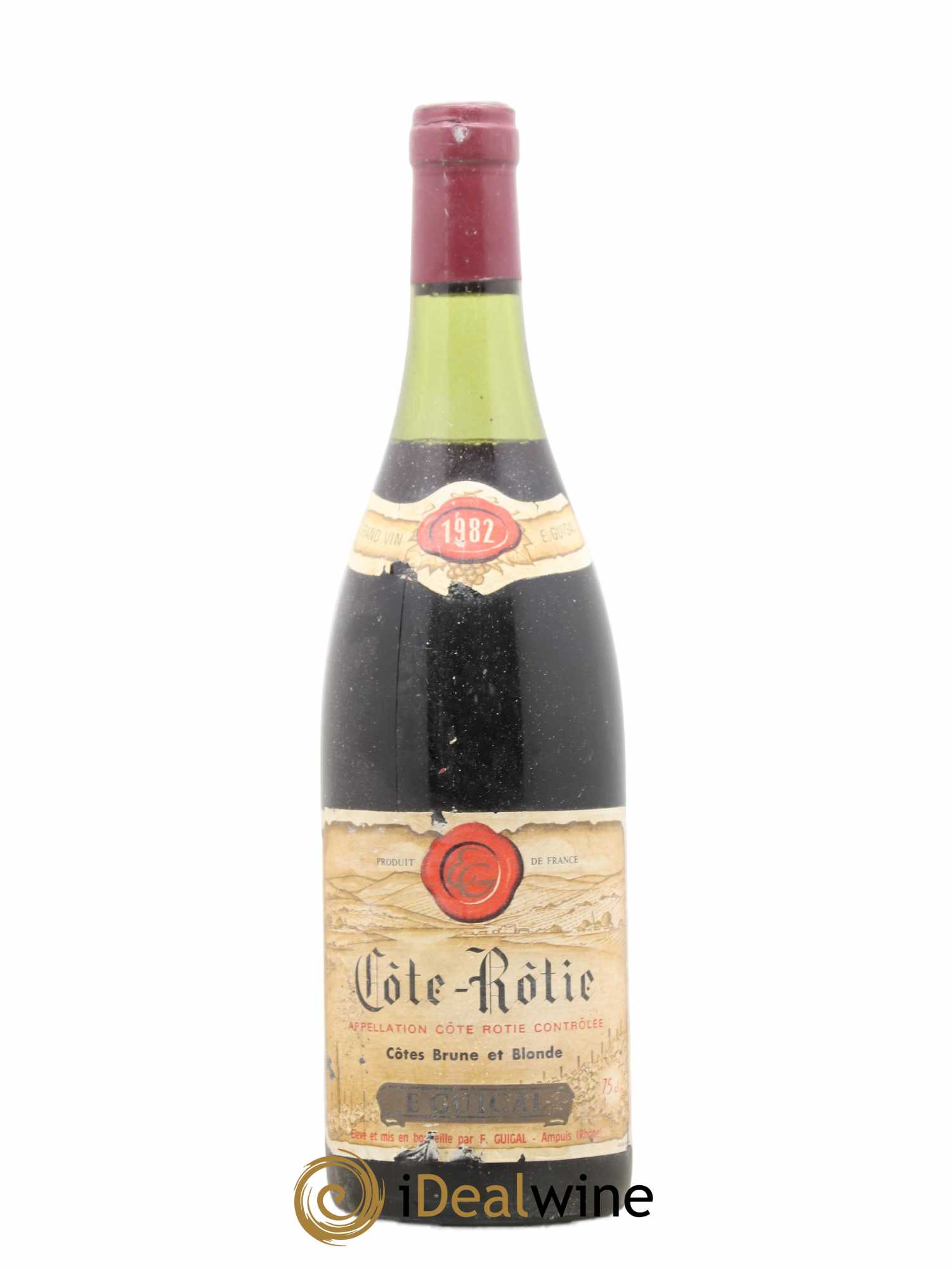 Côte-Rôtie Côtes Brune et Blonde Guigal 1982 - Lot de 1 bouteille - 0