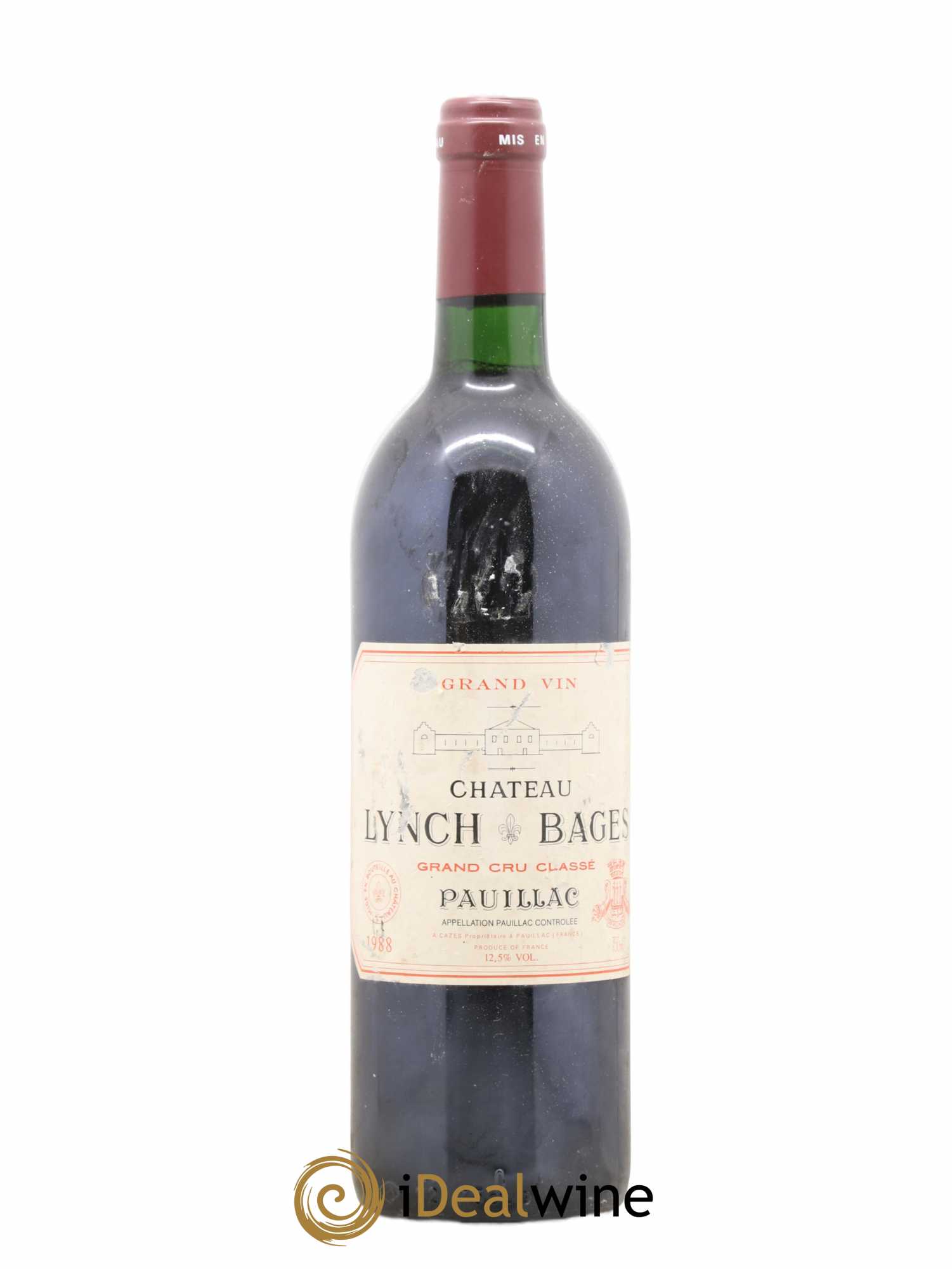 Château Lynch Bages 5ème Grand Cru Classé 1988 - Lot of 1 bottle - 0