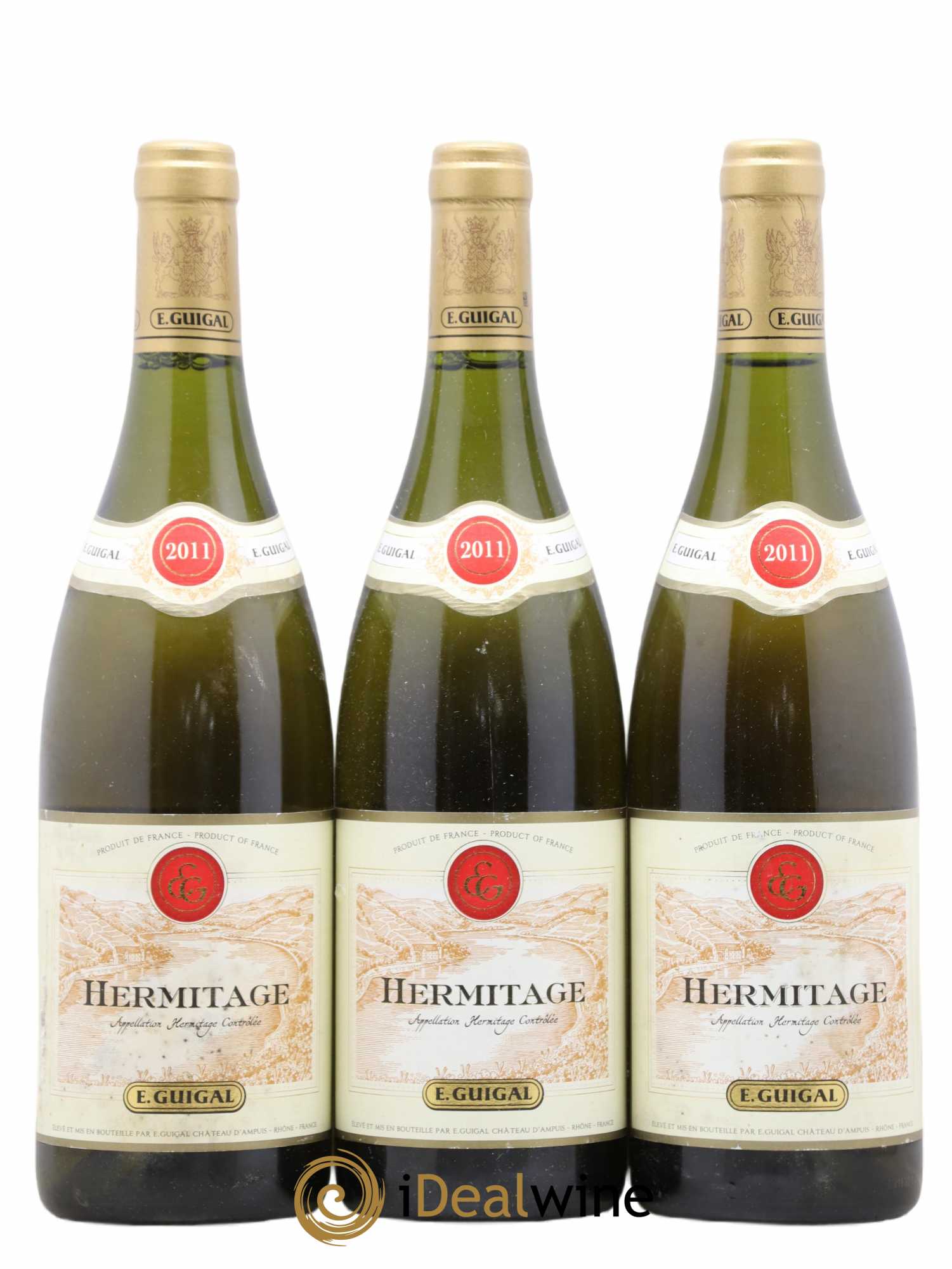 Hermitage Guigal 2011 - Lot de 3 bouteilles - 0