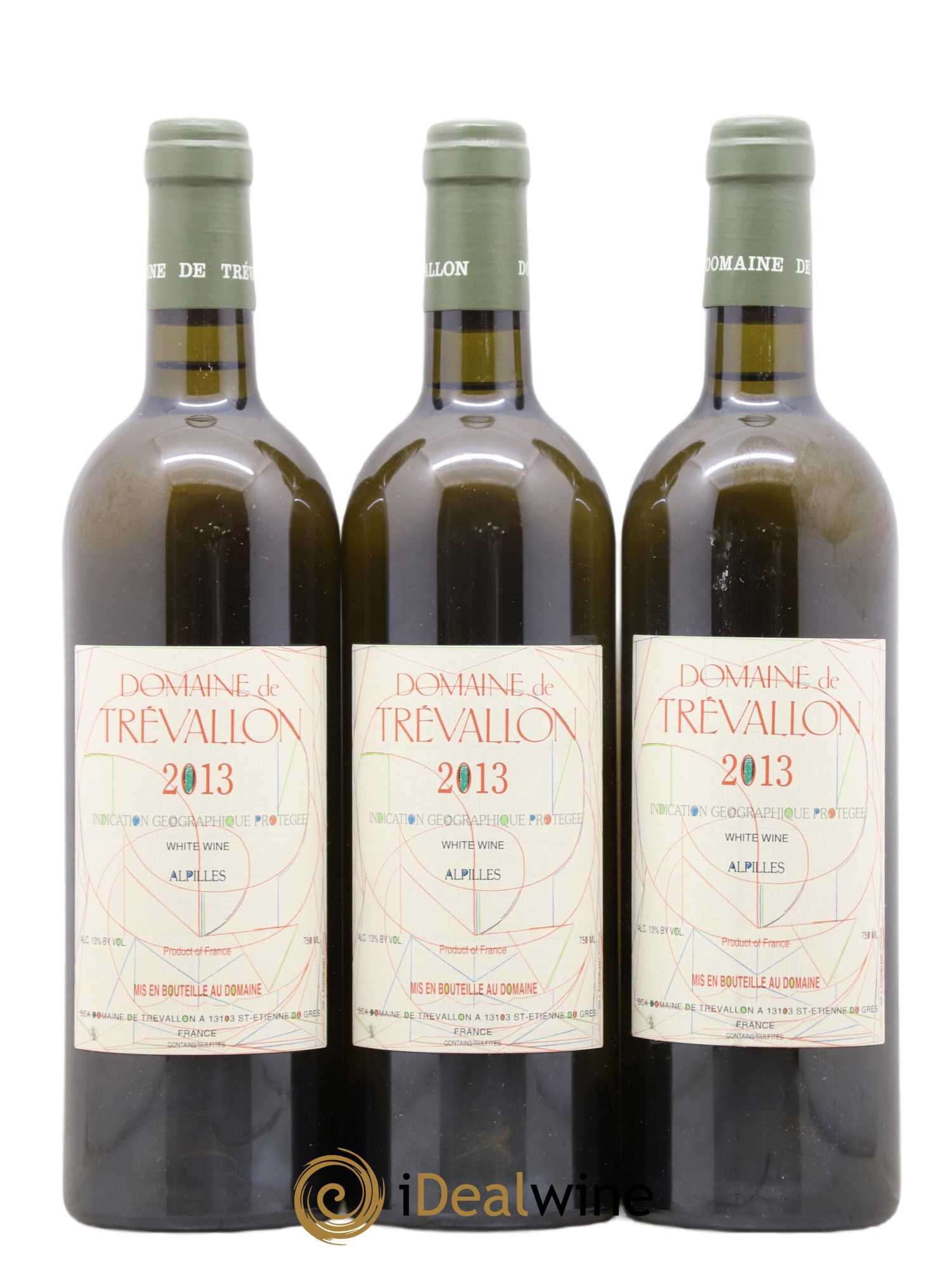 Alpilles Trévallon (Domaine de) Eloi Dürrbach 2013 - Lot de 3 bouteilles - 0