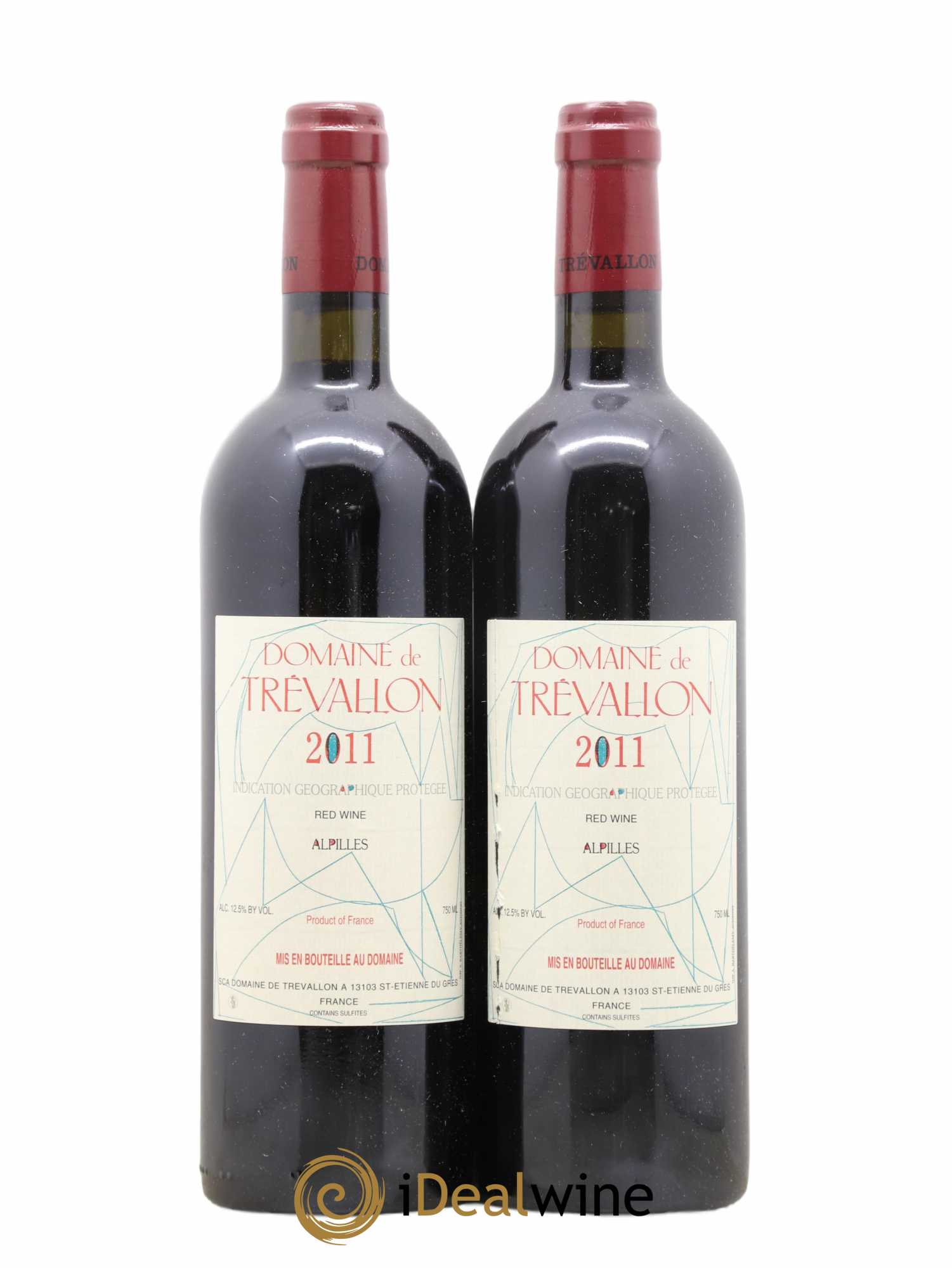 Alpilles Trévallon (Domaine de) Eloi Dürrbach 2011 - Lot de 2 bouteilles - 0