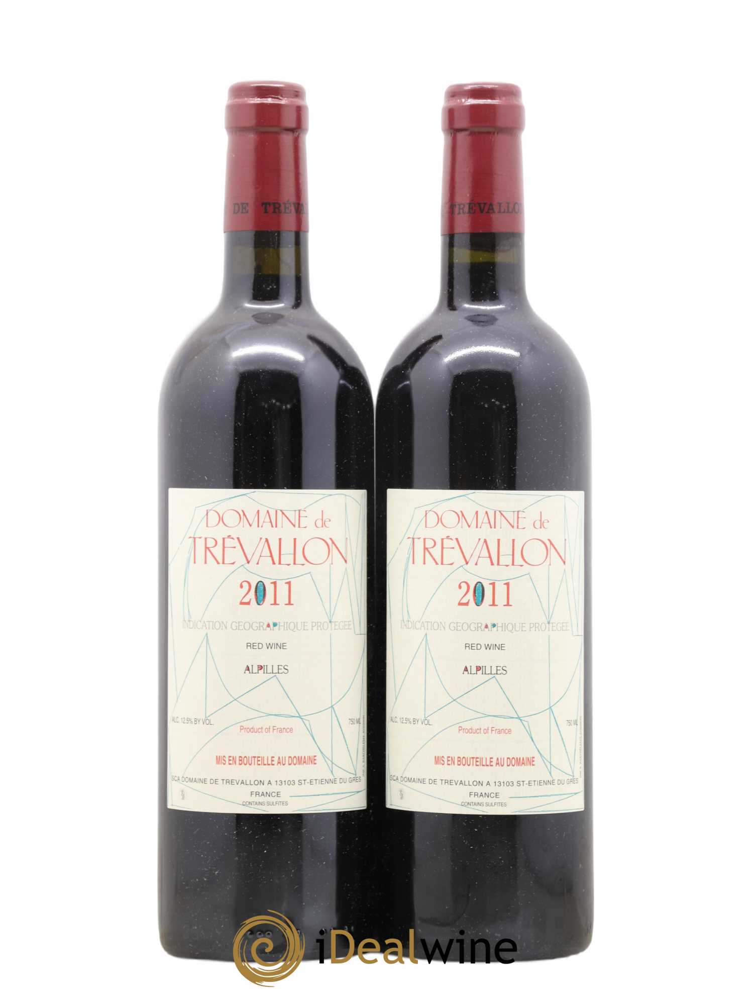 Alpilles Trévallon (Domaine de) Eloi Dürrbach 2011 - Lot de 2 bouteilles - 0