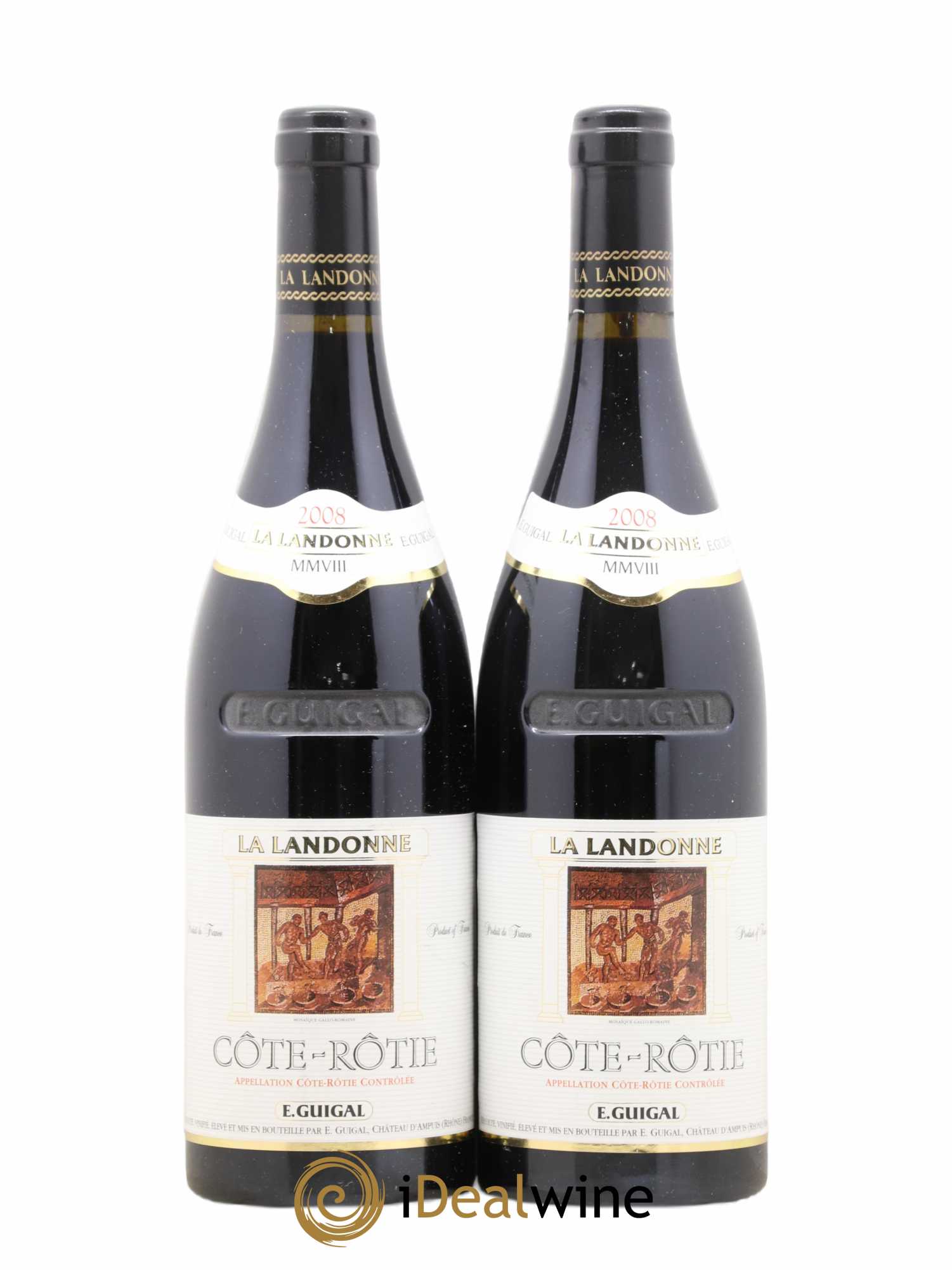 Côte-Rôtie La Landonne Guigal 2008 - Lot de 2 bouteilles - 0