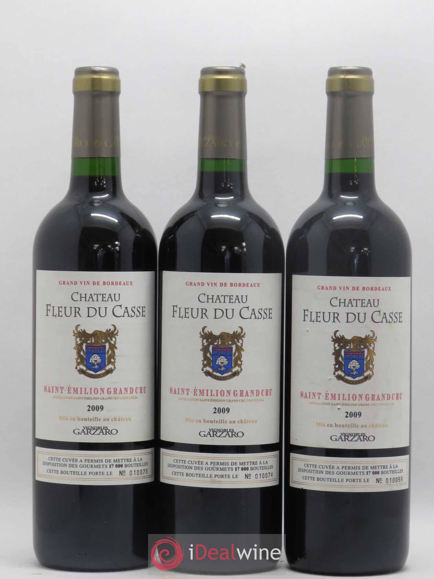Saint-Émilion Grand Cru Château La Fleur Du casse 2009 - Lot de 6 bouteilles - 1