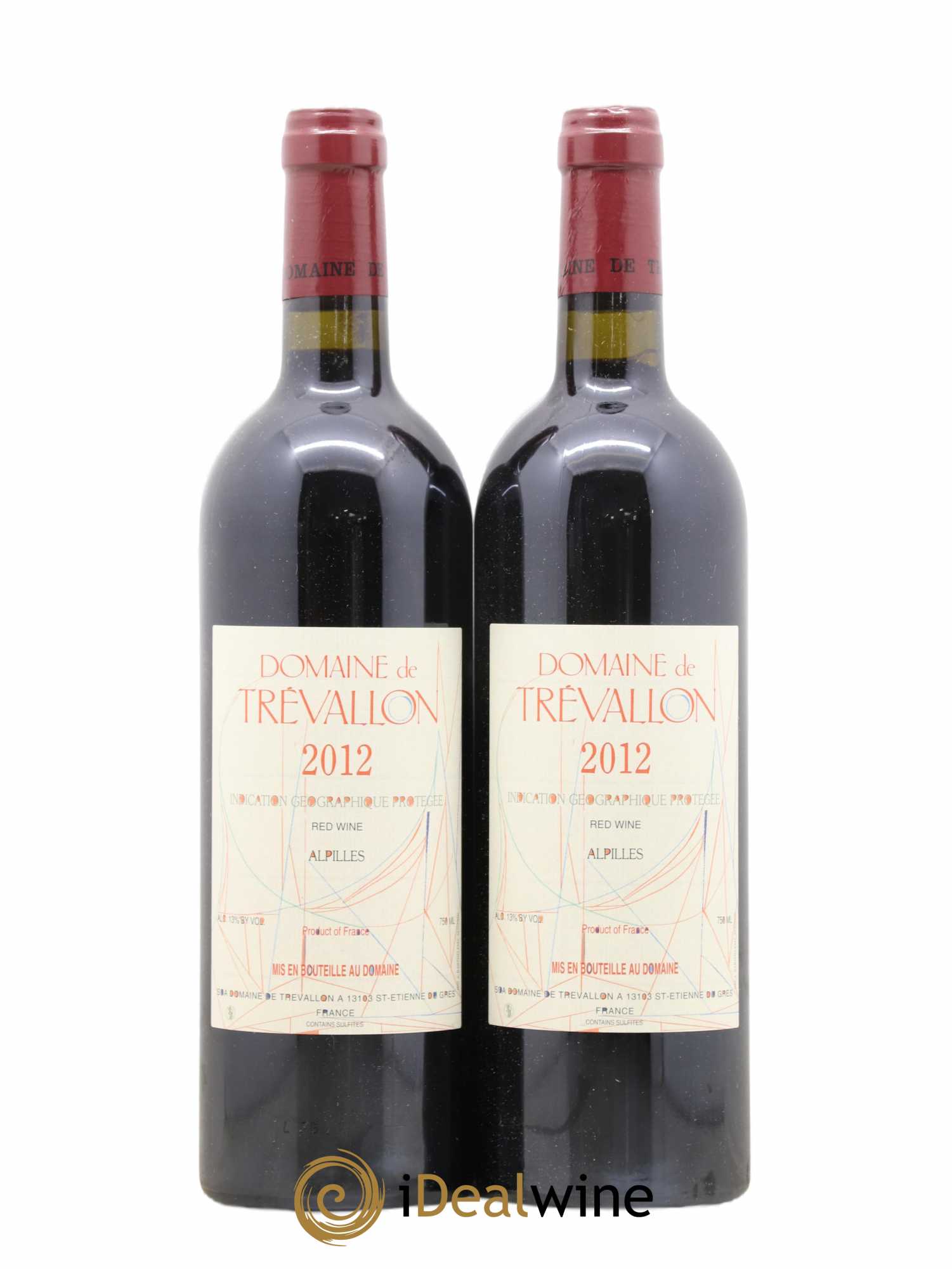 Alpilles Trévallon (Domaine de) Eloi Dürrbach 2012 - Lot de 2 bouteilles - 0