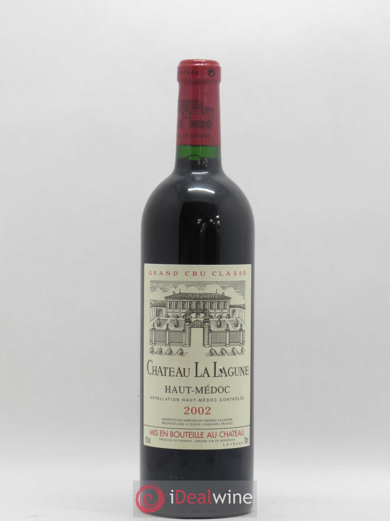 Château la Lagune 3ème Grand Cru Classé 2002 - Lot de 1 bouteille - 0