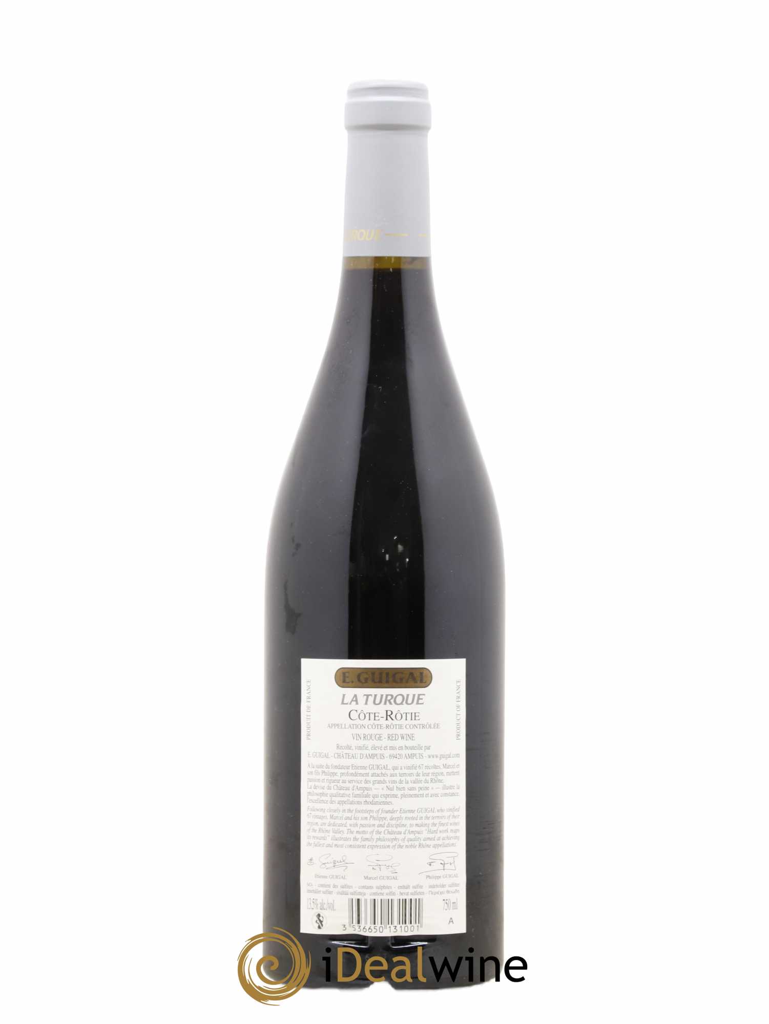 Côte-Rôtie La Turque Guigal 2012 - Lot of 1 bottle - 1