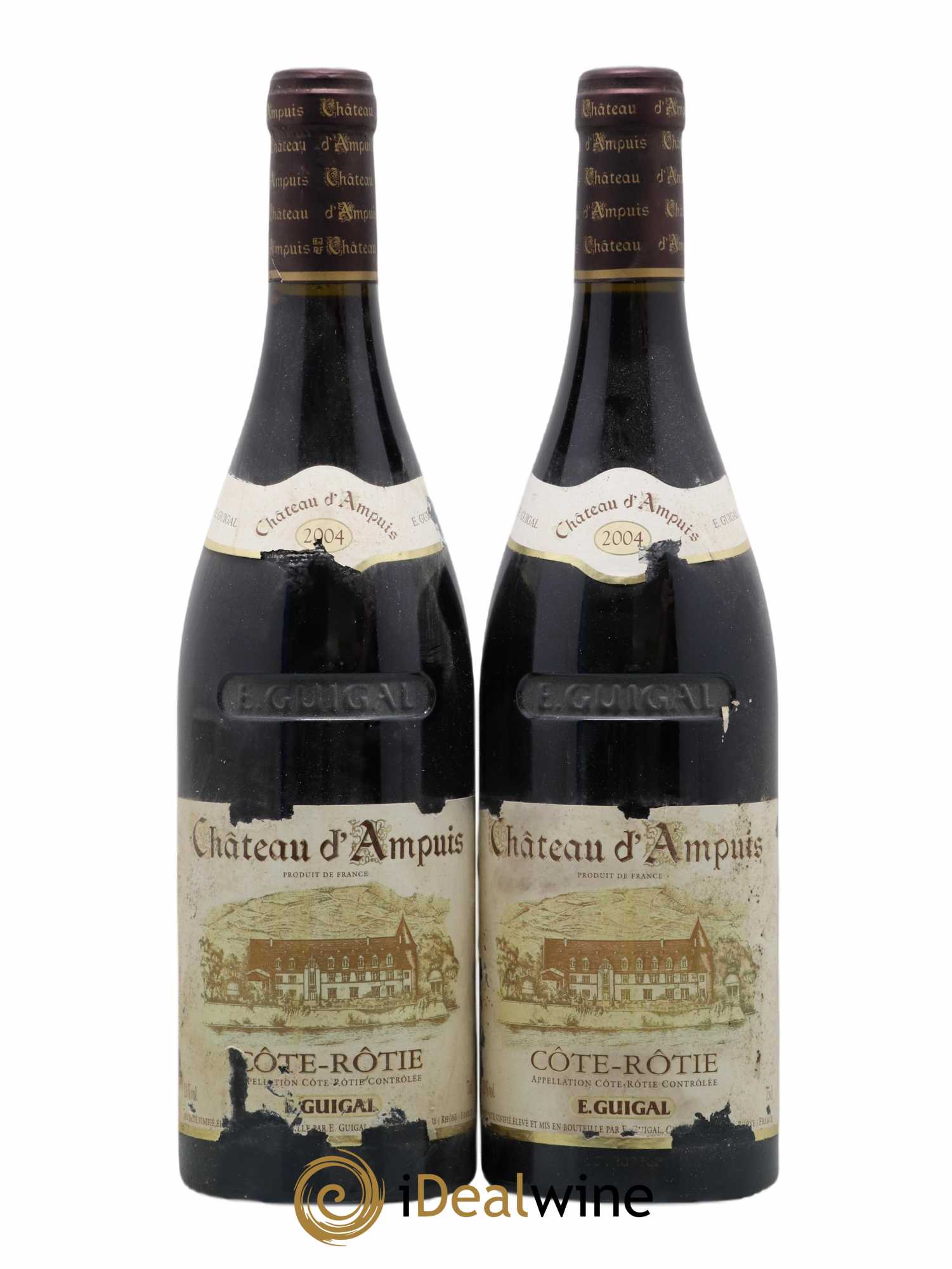 Côte-Rôtie Château d'Ampuis Guigal 2004 - Lot de 2 bouteilles - 0