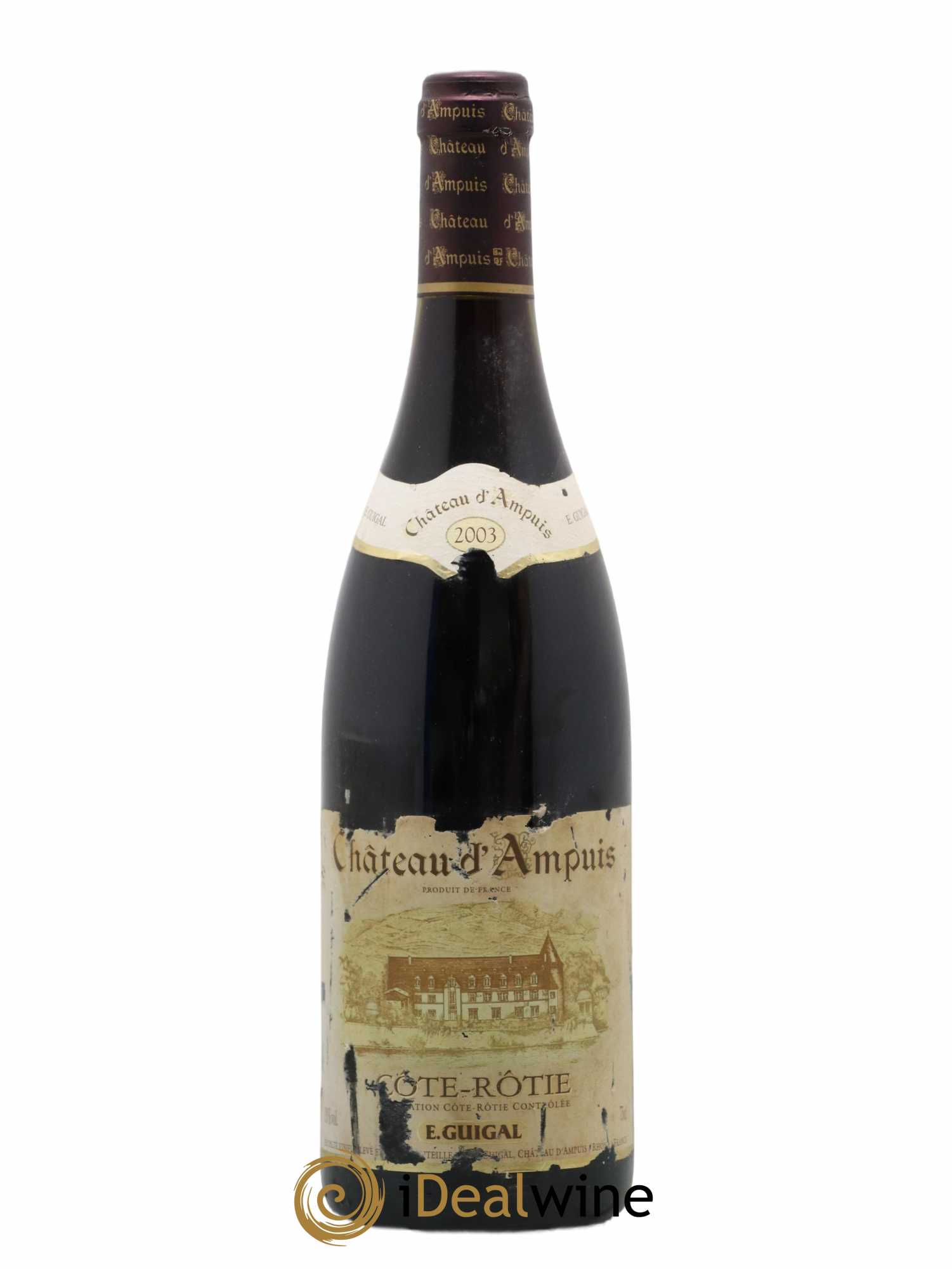 Côte-Rôtie Château d'Ampuis Guigal 2003 - Lot de 1 bouteille - 0