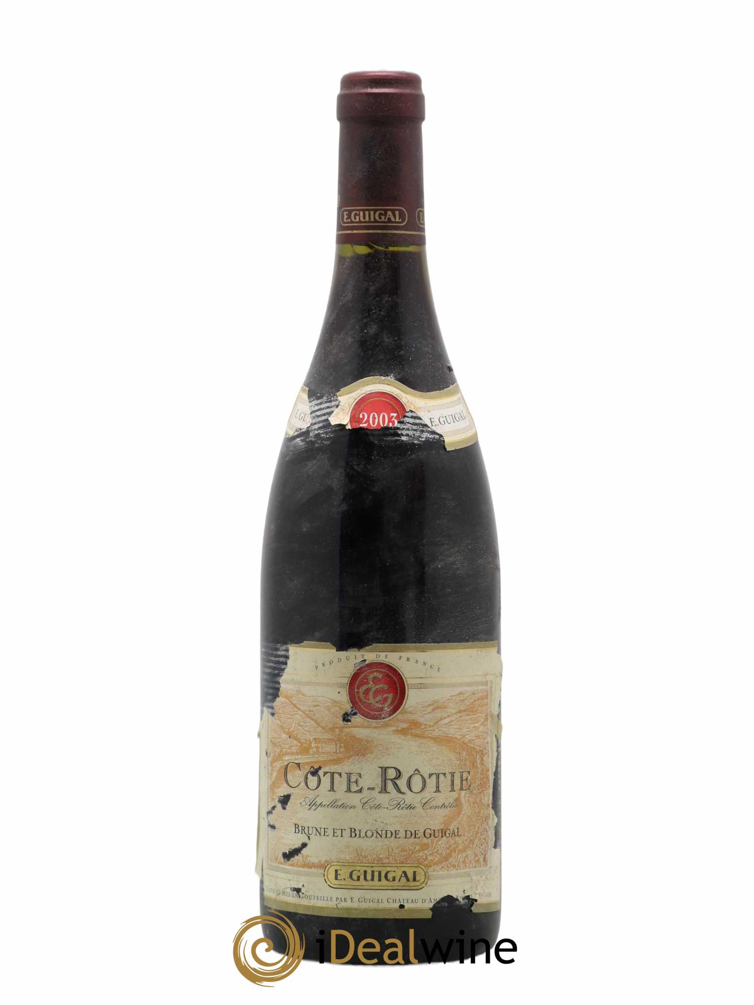 Côte-Rôtie Côtes Brune et Blonde Guigal 2003 - Lot de 1 bouteille - 0
