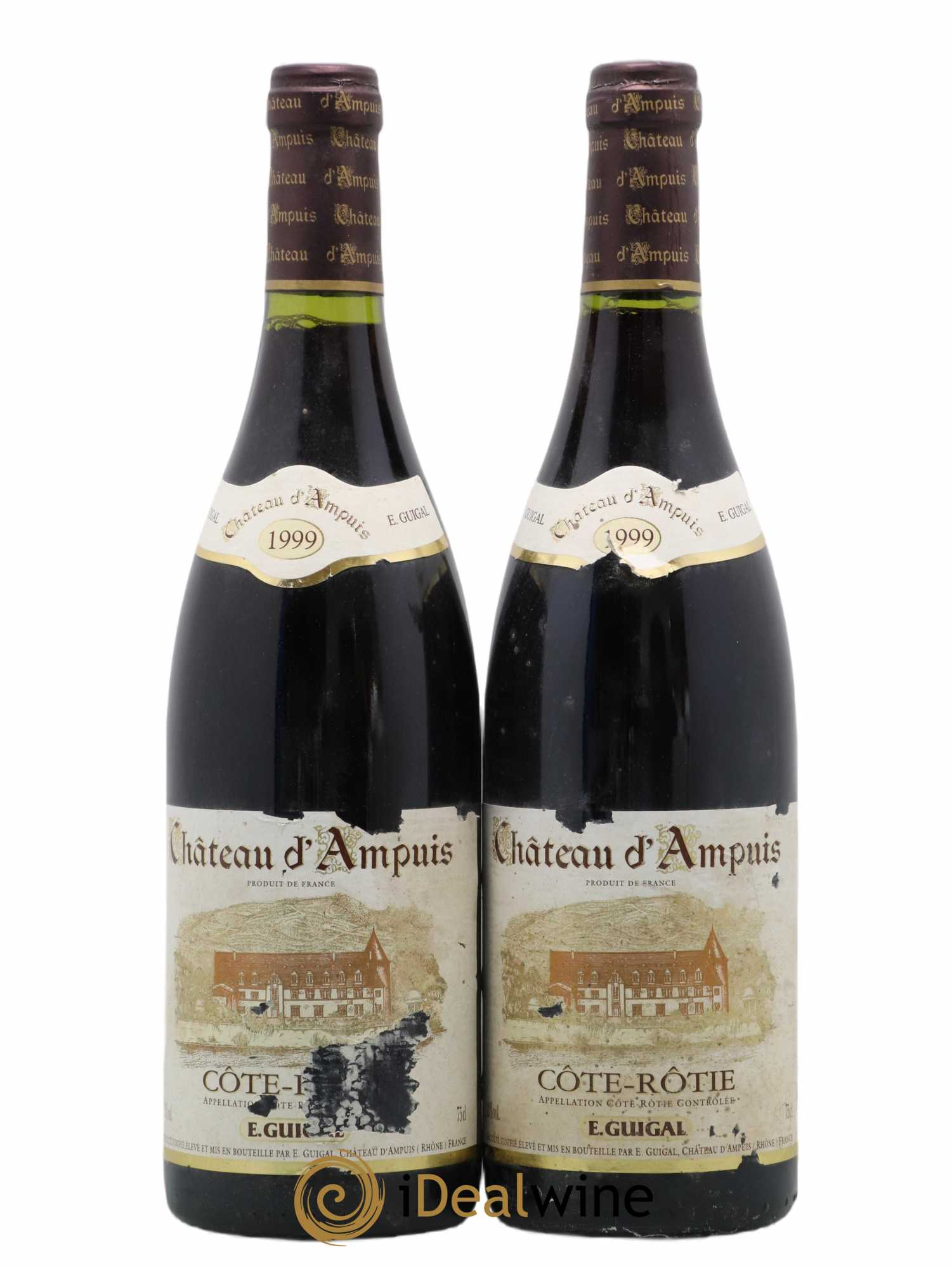 Côte-Rôtie Château d'Ampuis Guigal 1999 - Lot de 2 bouteilles - 0