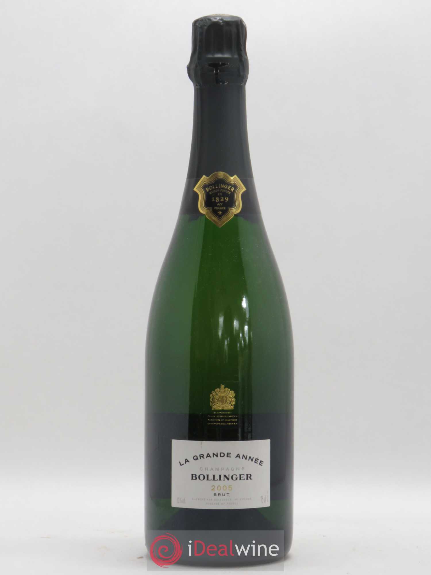 La Grande Année Brut Bollinger 2005 - Lot de 1 bouteille - 0